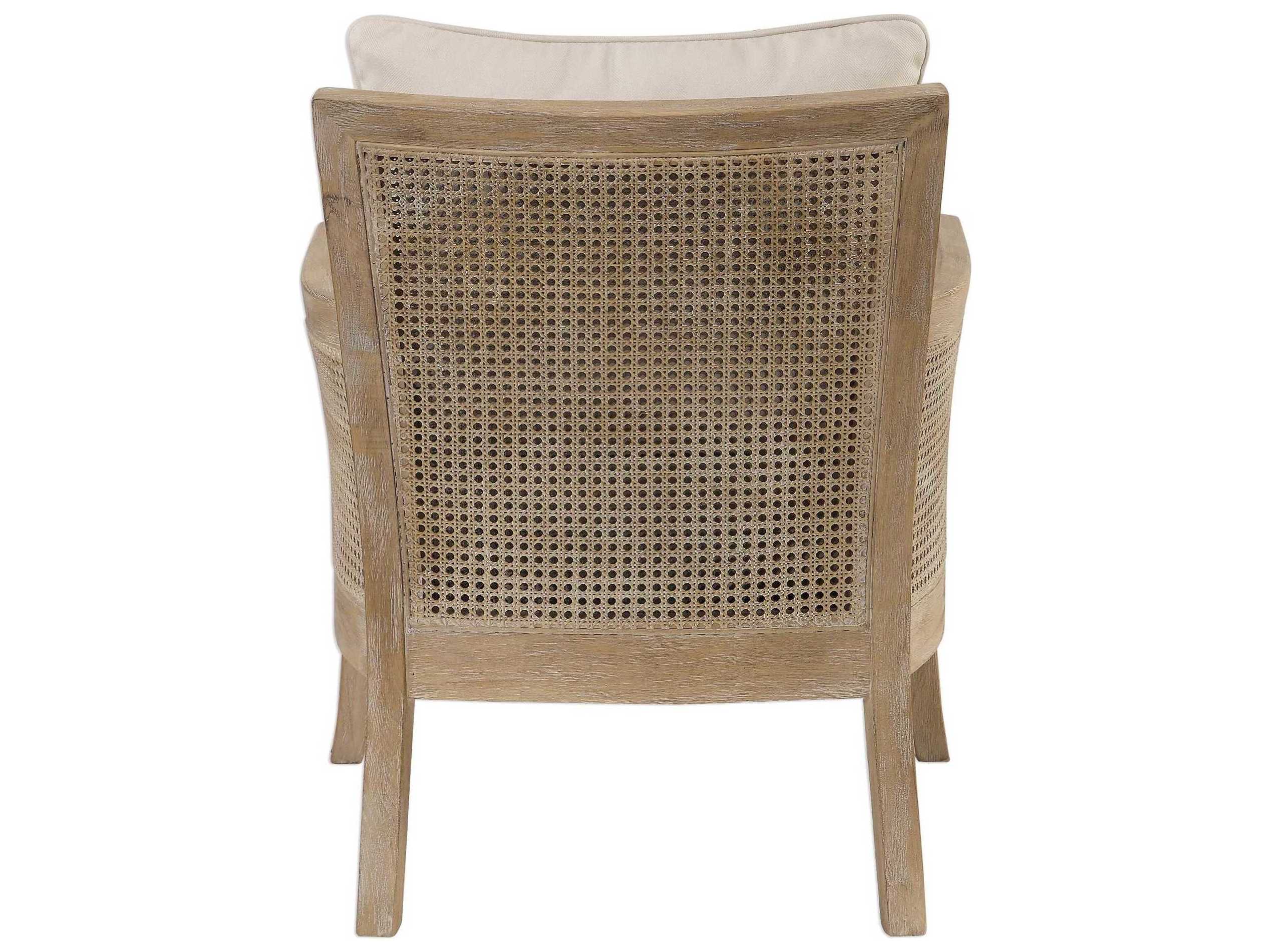 Uttermost Encore Brown Fabric Accent Chair