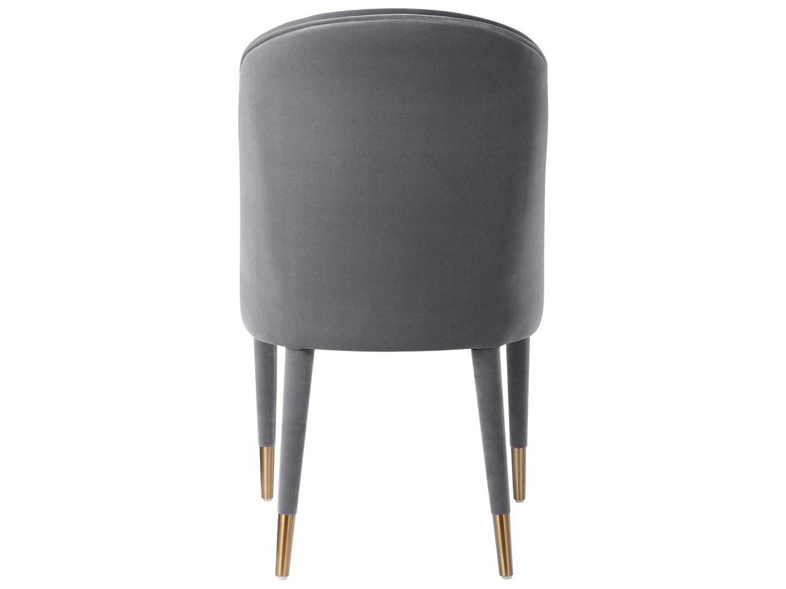 Uttermost Brie Gray Upholstered Side Dining Chair Set of 2