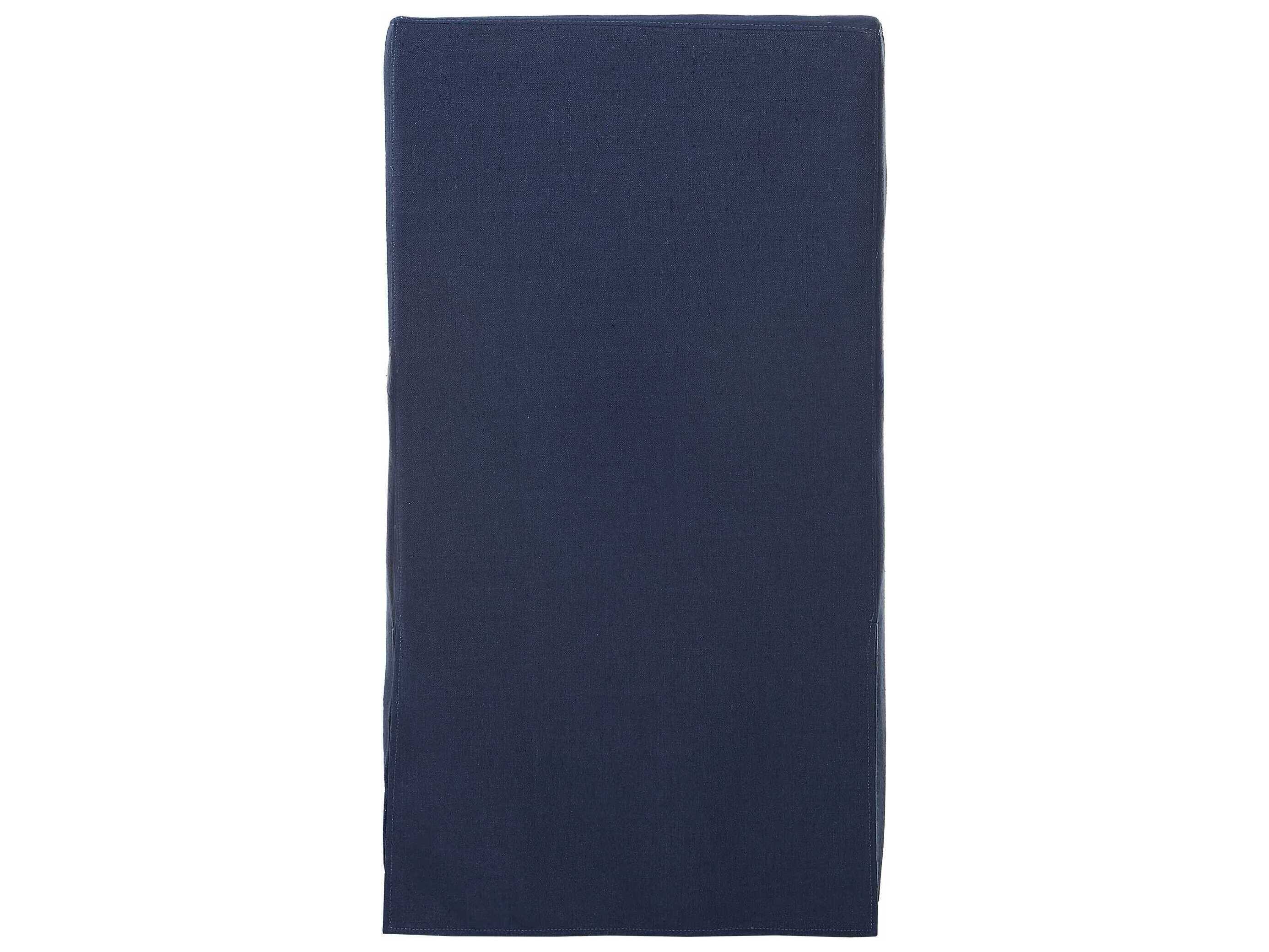 Uttermost Coley Ply Wood Blue Upholstered Side Dining Chair