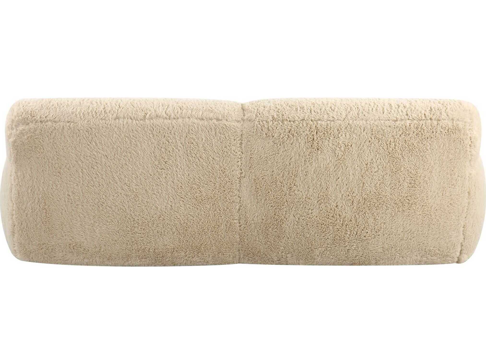 Uttermost Abide Caramel Beige Upholstered Sofa