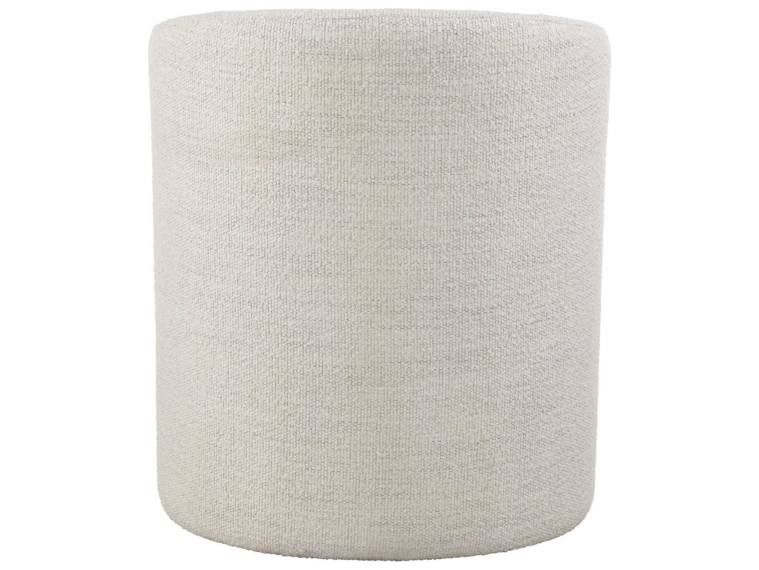 Uttermost Encompass White Upholstered Arm Dining Chair