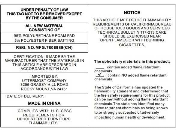 Uttermost Ivanna White Matte Black Faux Leather Counter Stool