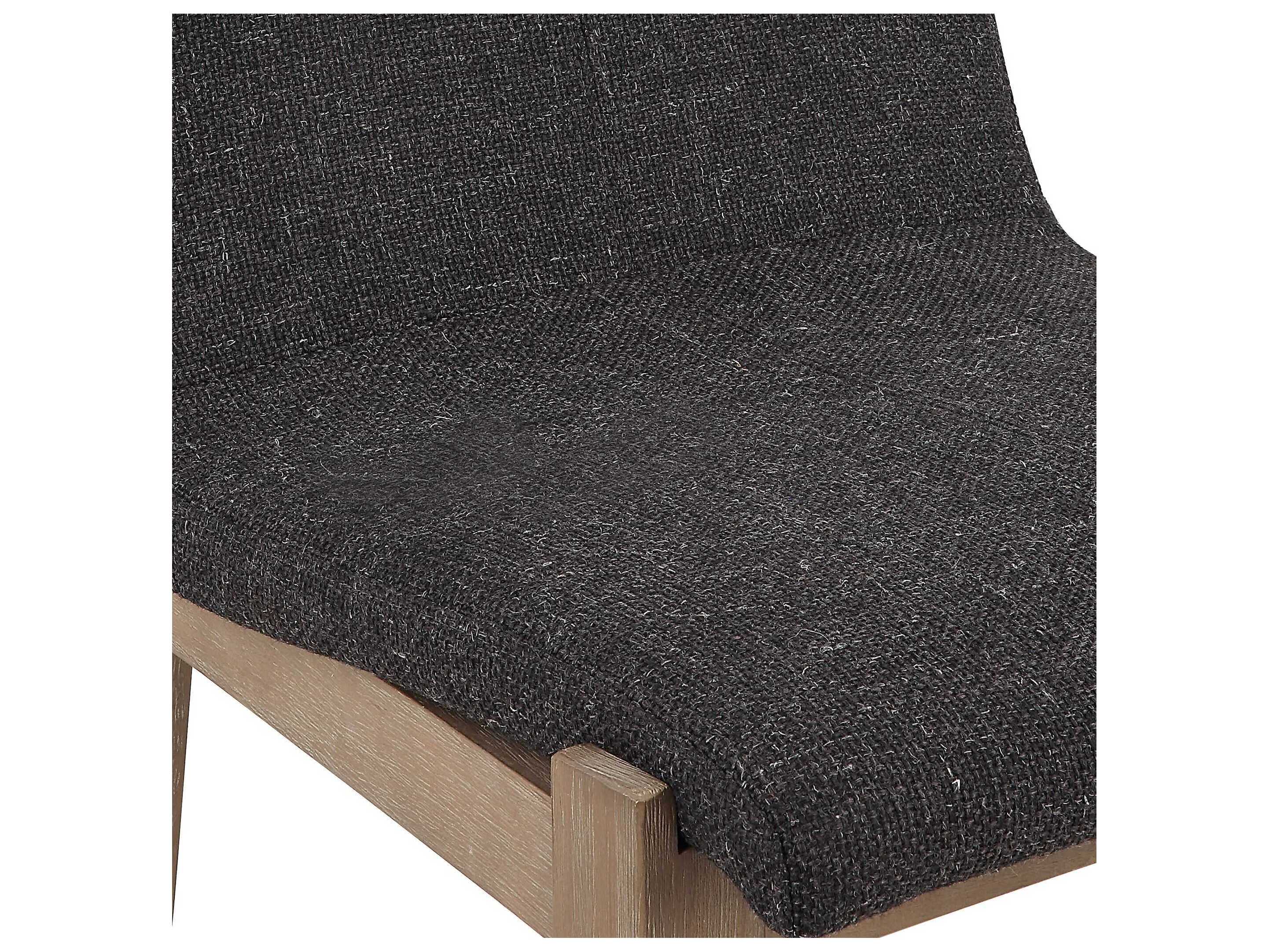 Uttermost Klemens Upholstered Ply Wood Light Walnut Brushed Nickel Counter Stool