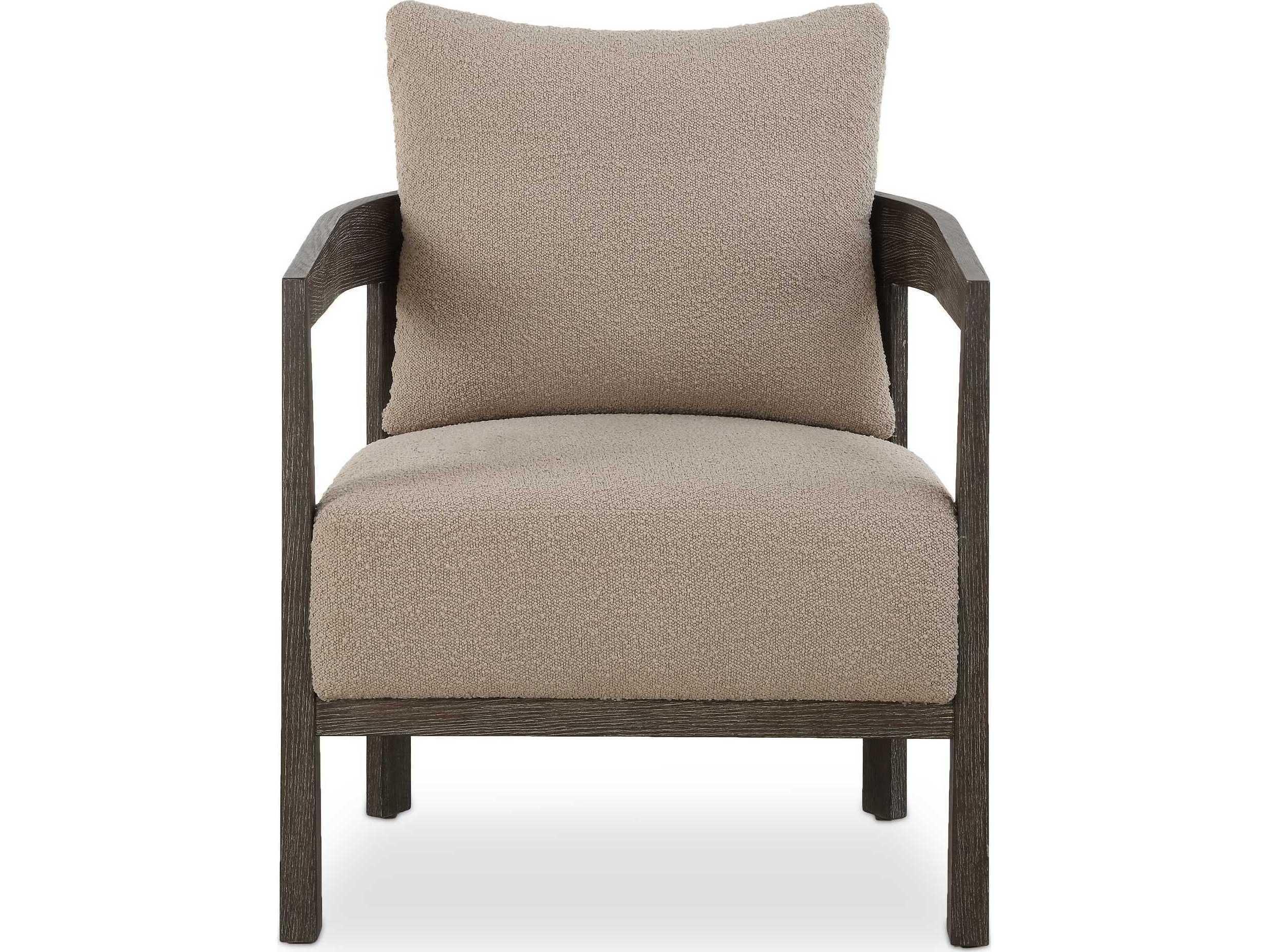 Uttermost Sienna Tan Fabric Accent Chair
