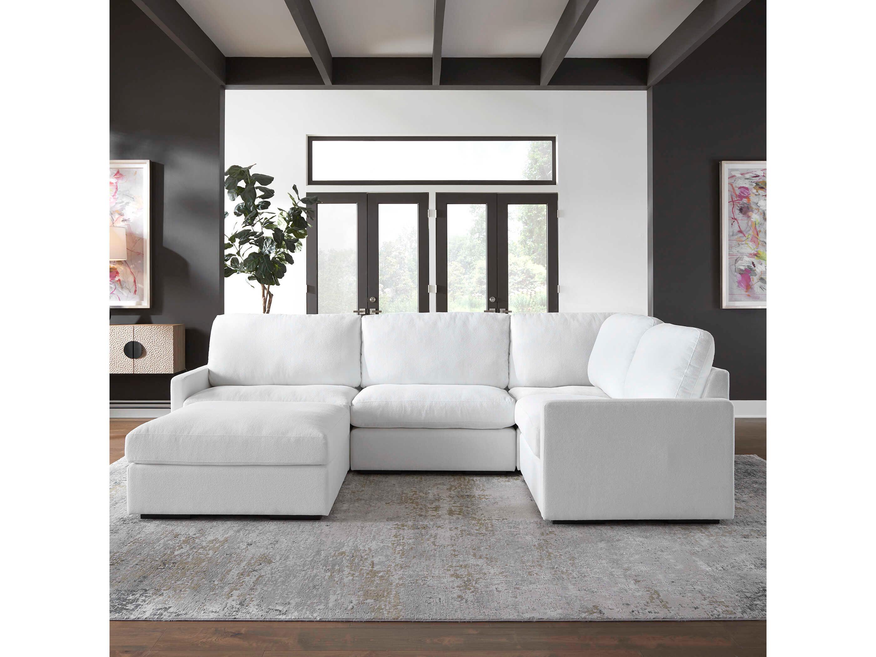 Uttermost Refuge Arctic White Upholstered Modular