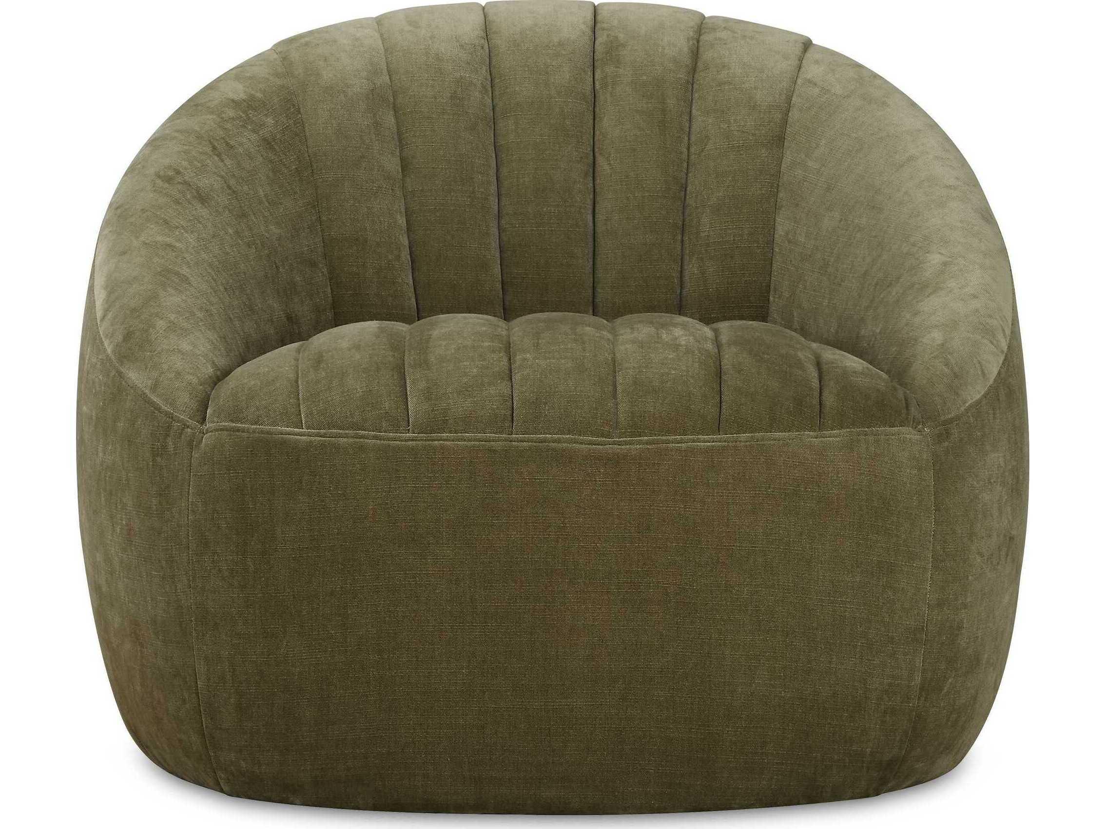 Uttermost Narrows Swivel Green Accent Chair
