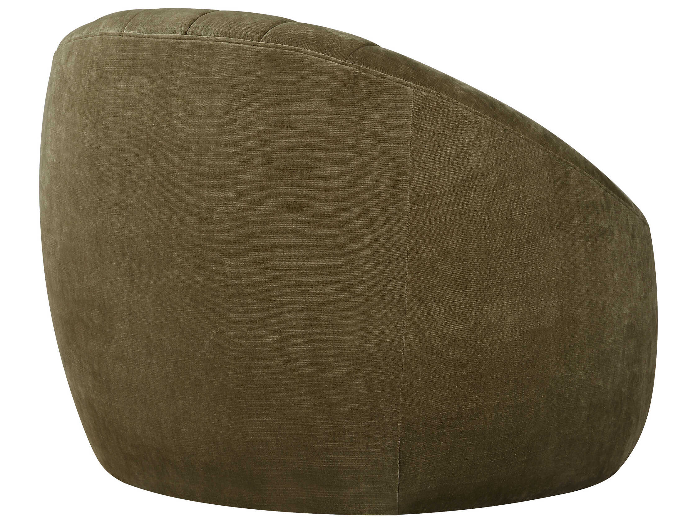 Uttermost Narrows Swivel Green Accent Chair