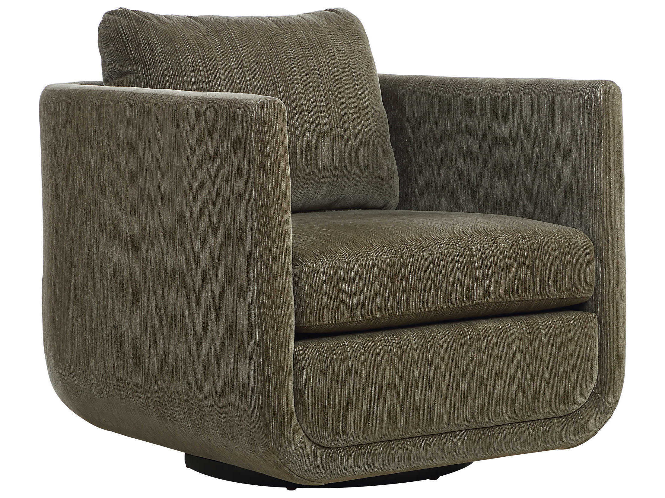 Uttermost Abound Swivel Green Accent Chair