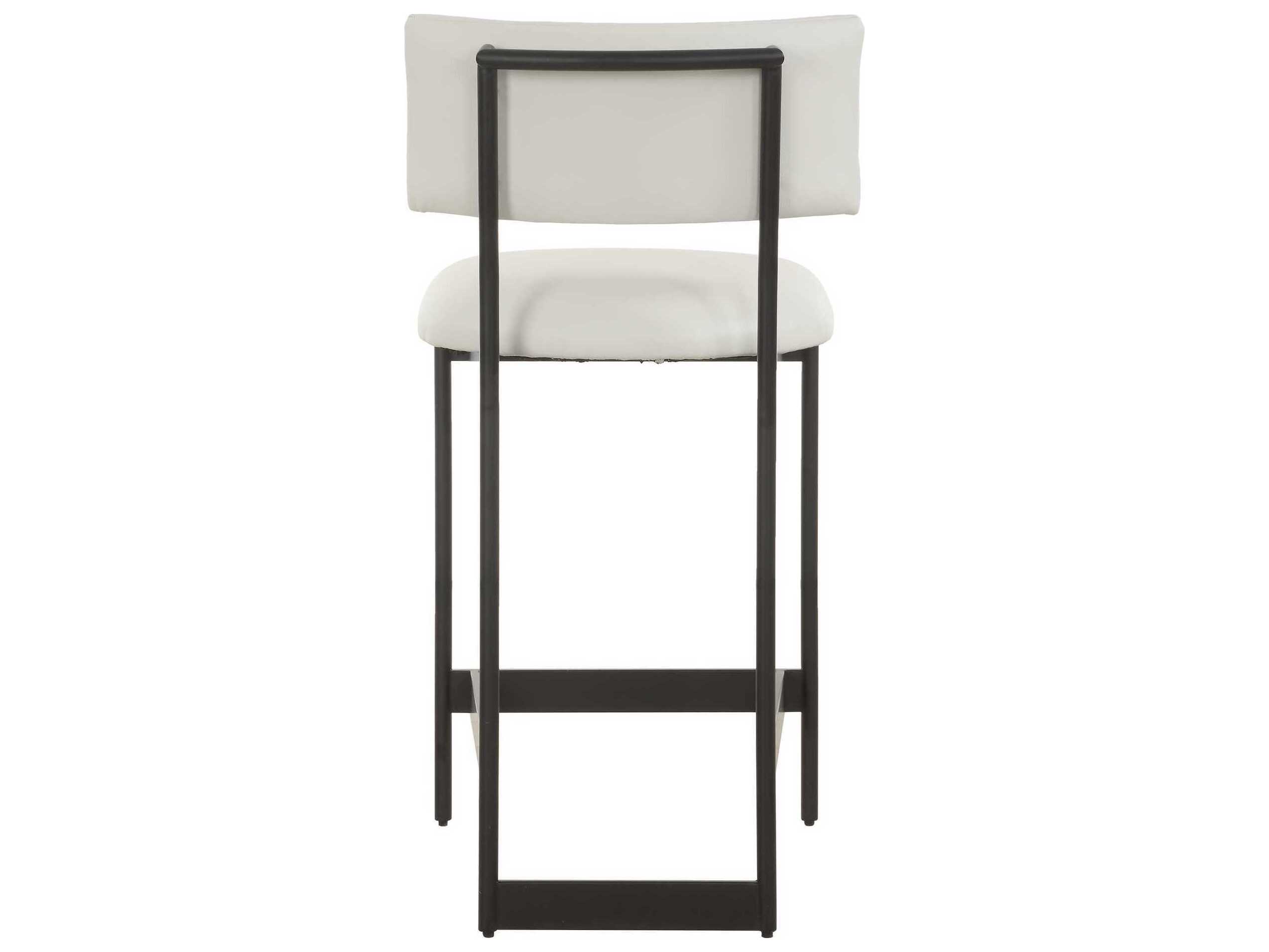 Uttermost Apsley Leather Plywood Counter Stool