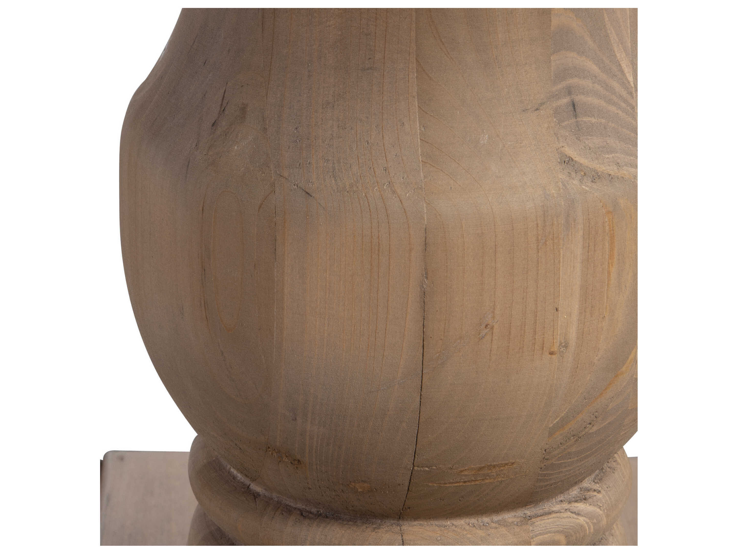 Uttermost Stratford Square Wood Stony Gray End Table