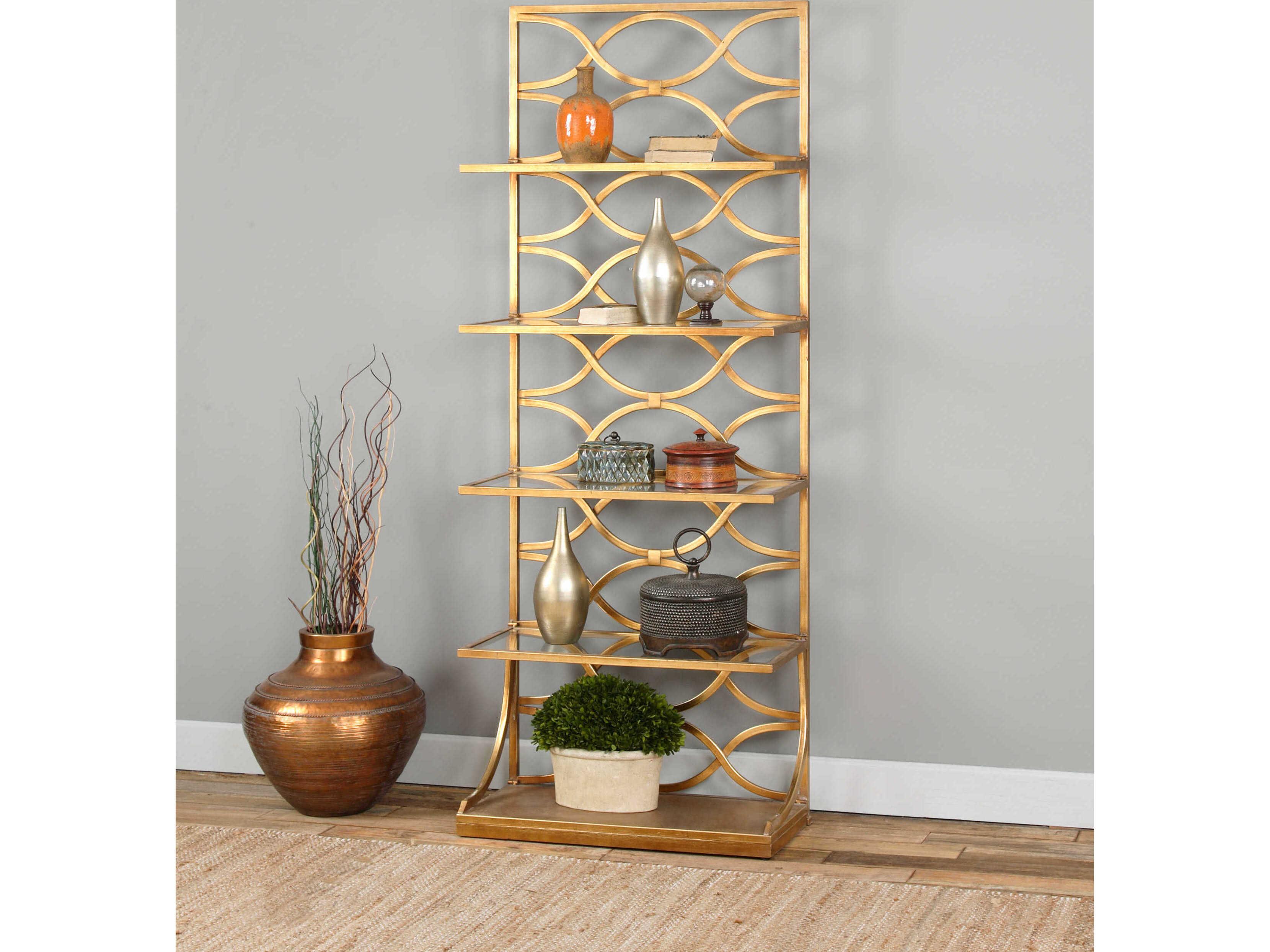 Uttermost Lashaya Gold Etagere