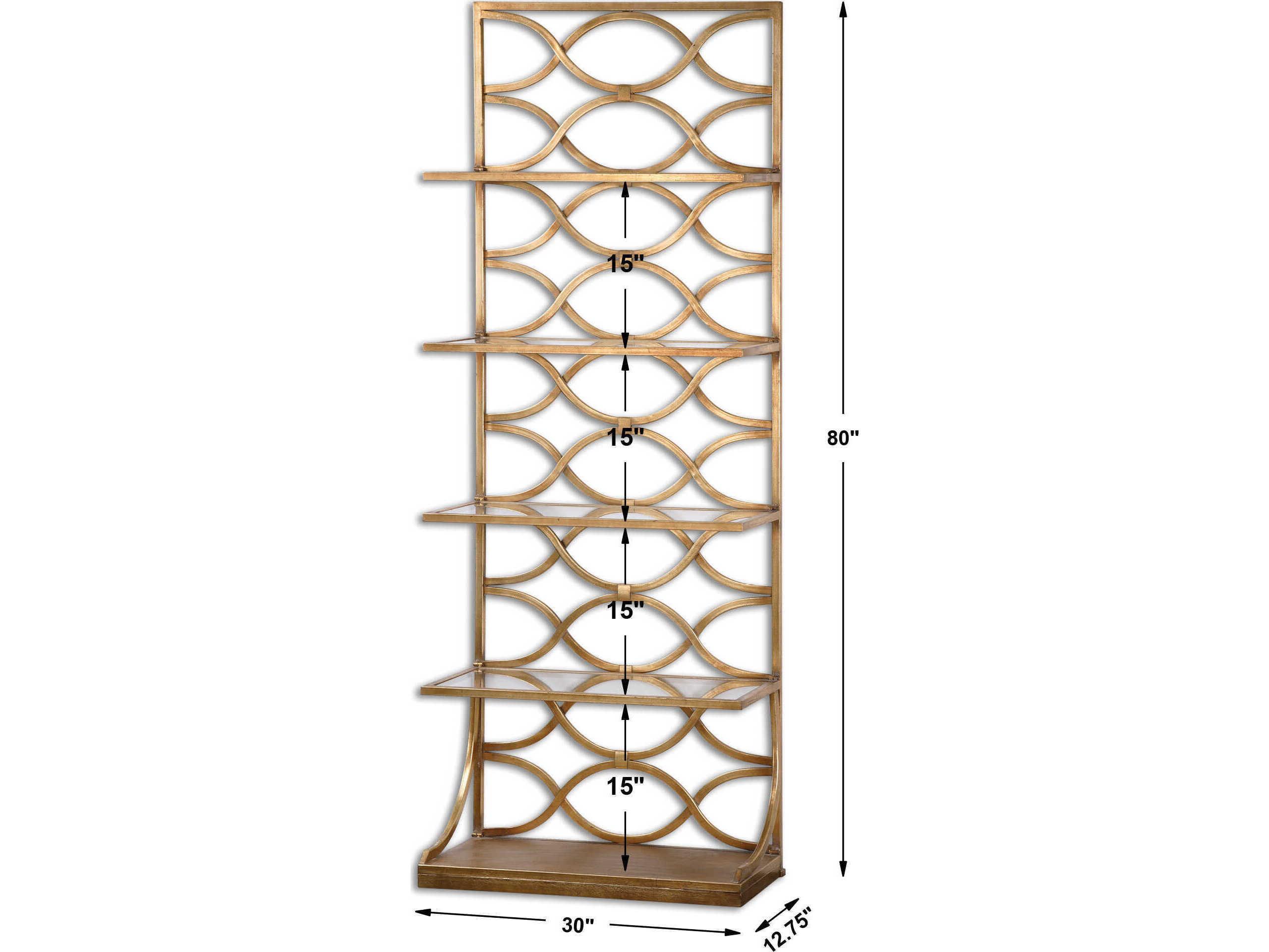 Uttermost Lashaya Gold Etagere