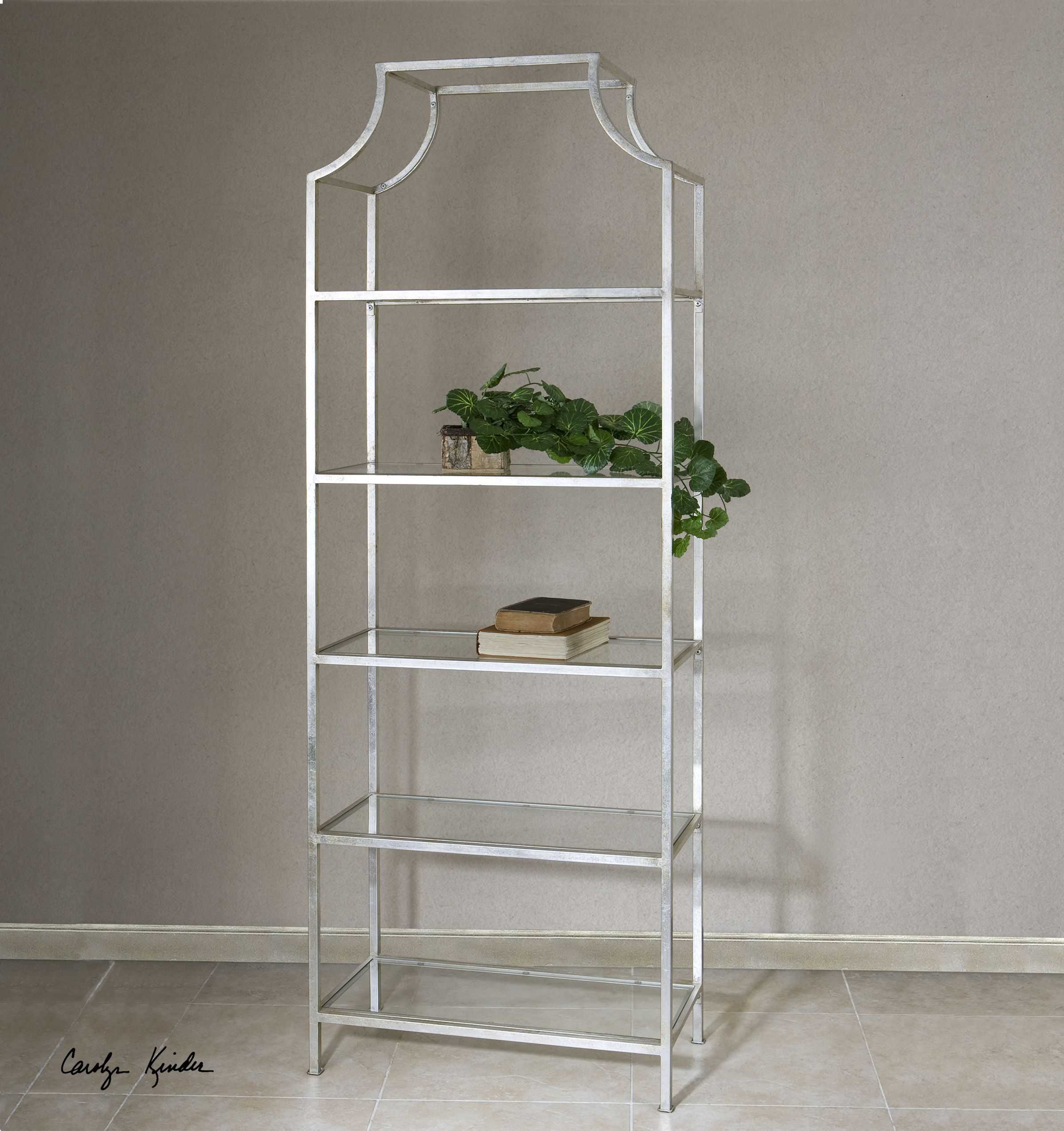 Uttermost Aurelie Silver Etagere