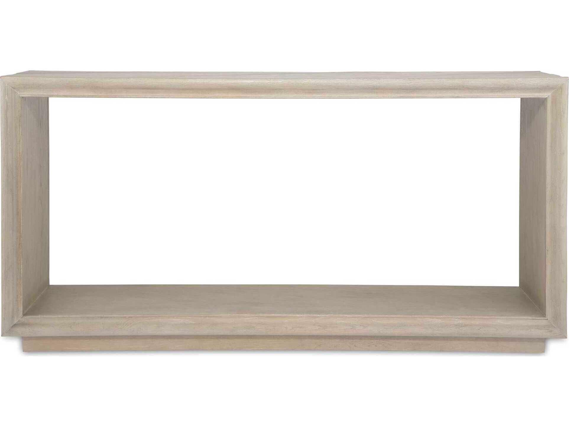 Uttermost Prism Rectangular Wood Light Oak Console Table