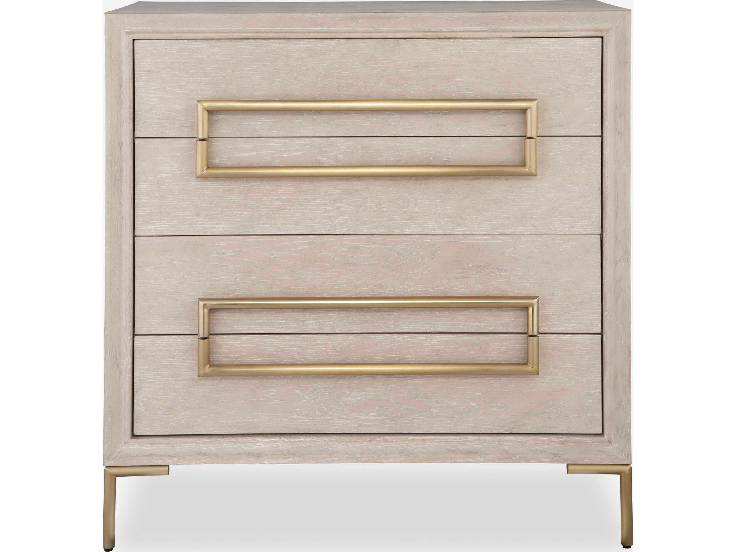 Uttermost Alessia Light Oak Wood Accent Chest
