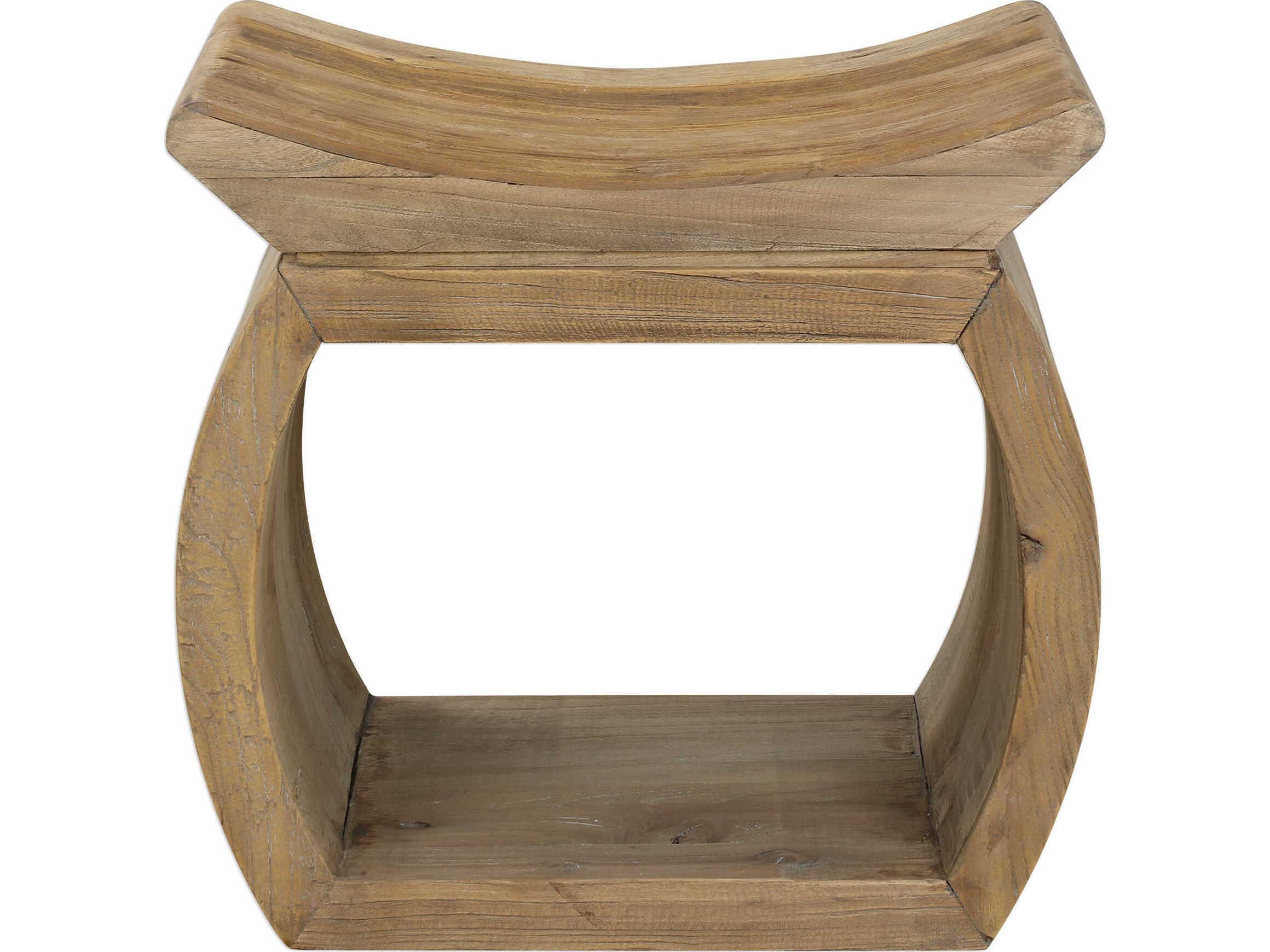 Uttermost Connor Brown Accent Stool