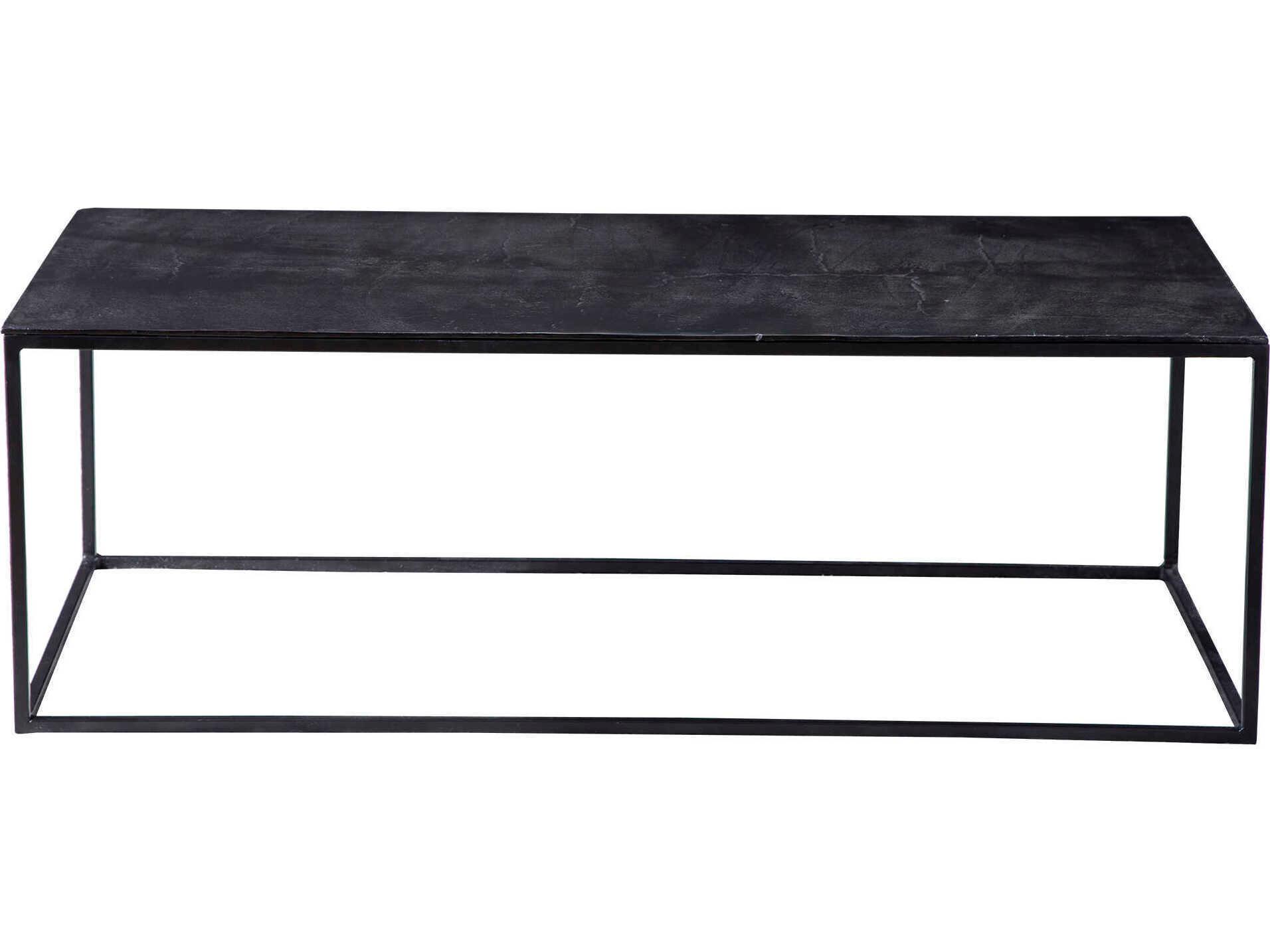 Uttermost Coreene Rectangular Metal Antique Bronze Coffee Table