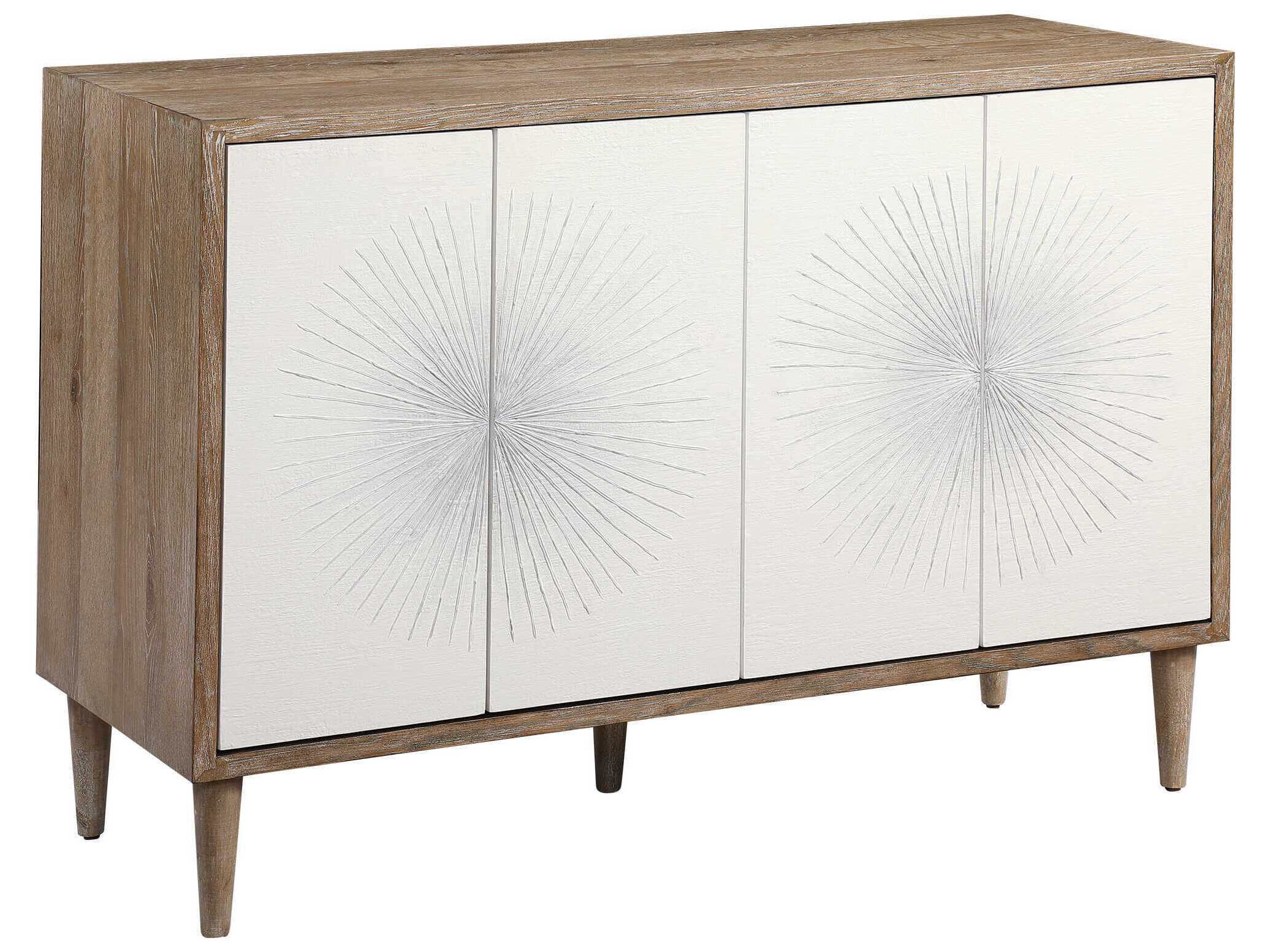 Uttermost Dani 48" Oak Wood Sideboard