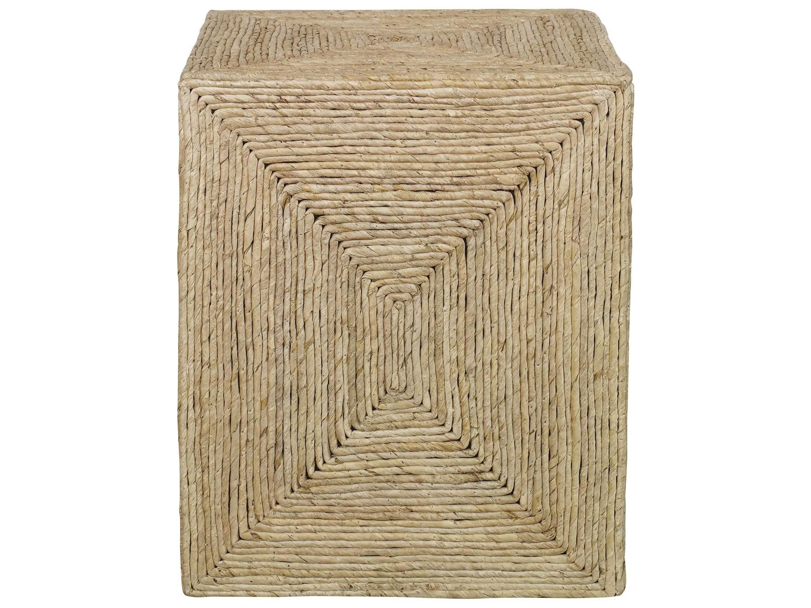 Uttermost Rora Square Natural End Table