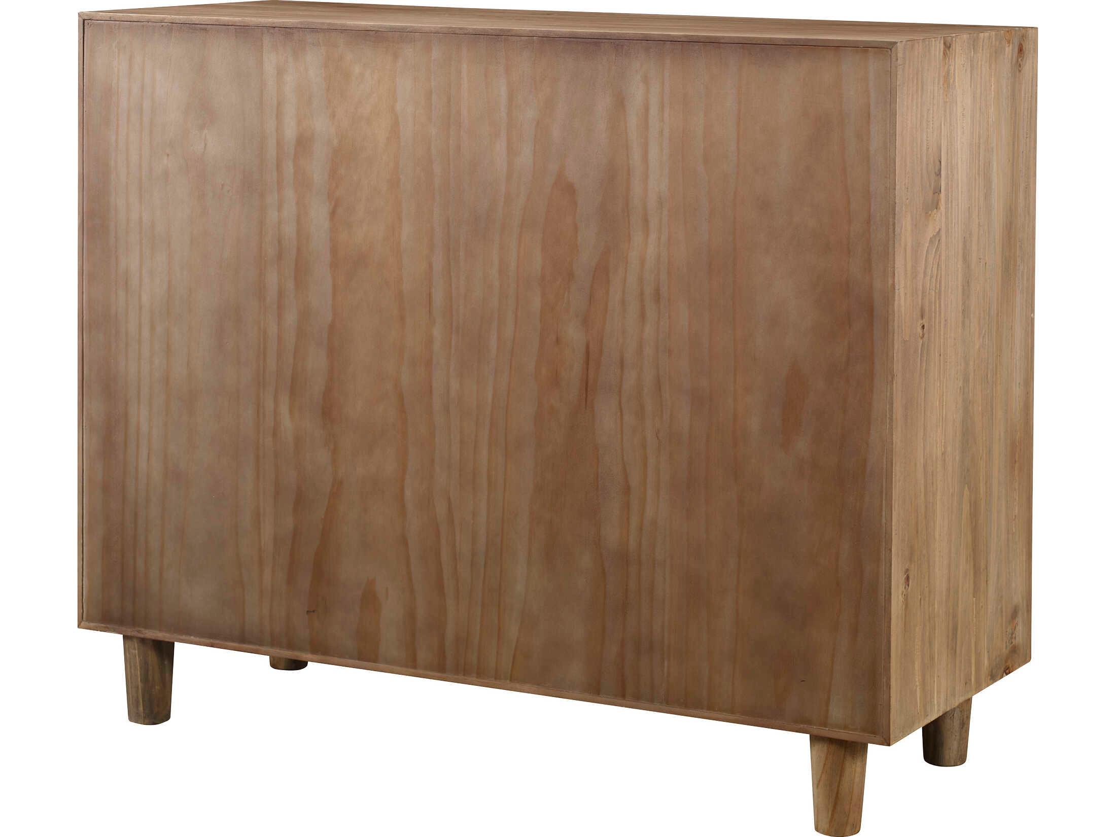 Uttermost Crawford Natural Light Oak Rustic Stain Wood Accent Chest