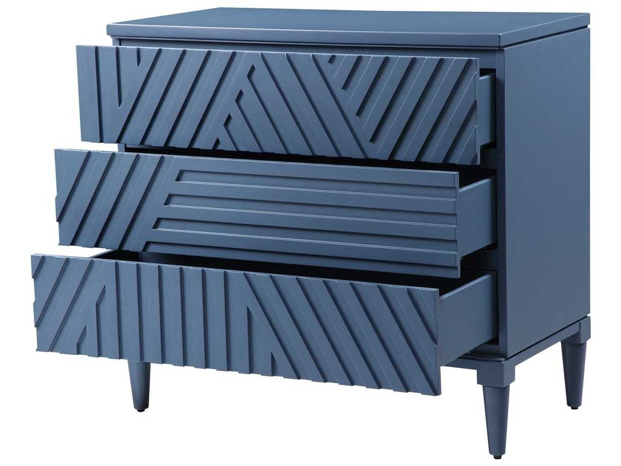 Uttermost Colby 3-Drawers Ply Wood Dresser