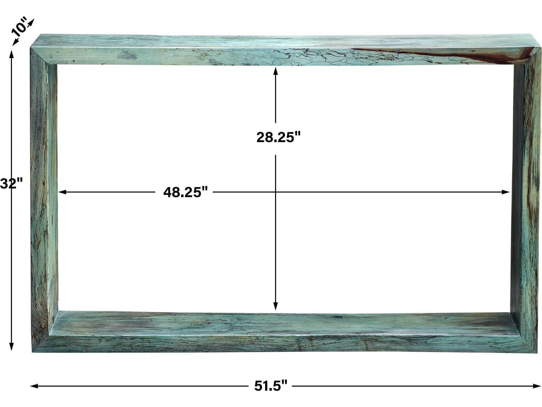 Uttermost Teo Wooden Rectangular Console Table