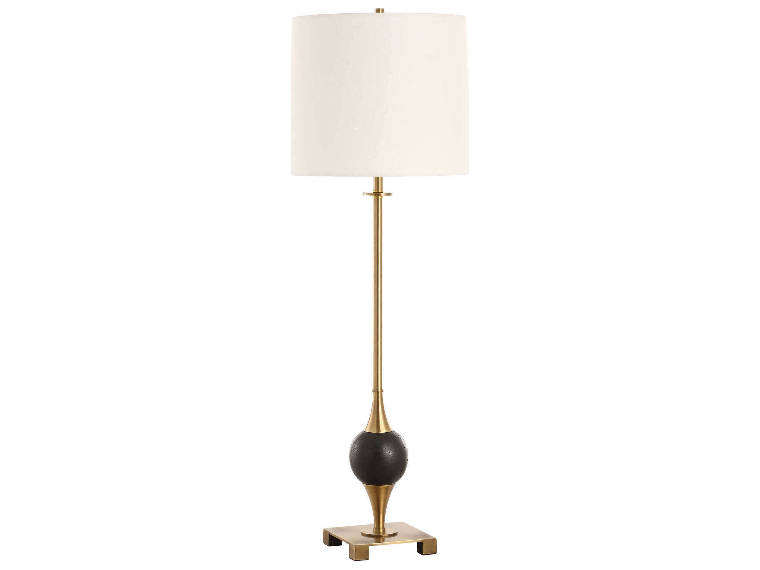 Uttermost Dempsey Plated Brass Buffet Lamp