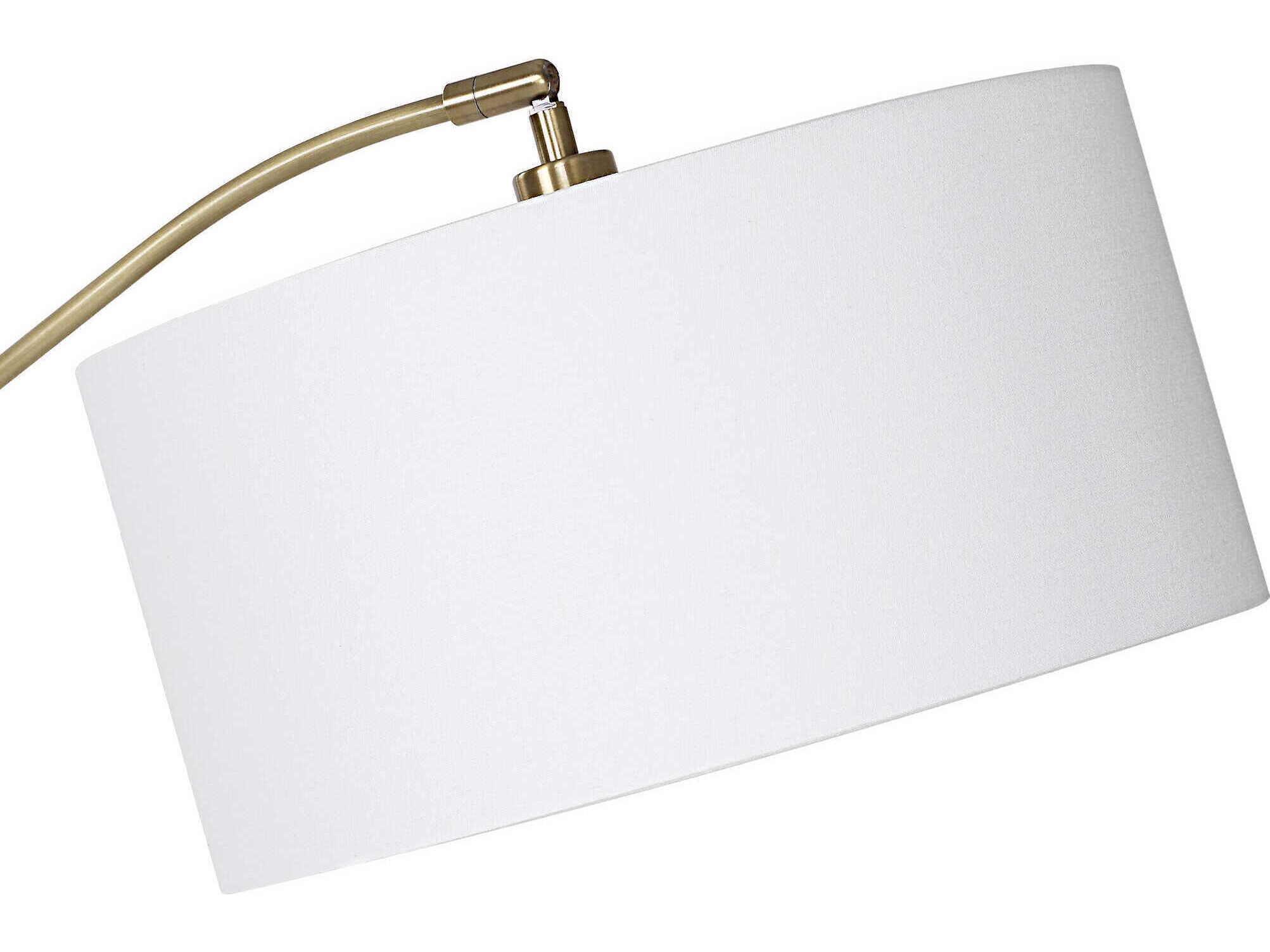 Uttermost Kennett Antique Brass Floor Lamp