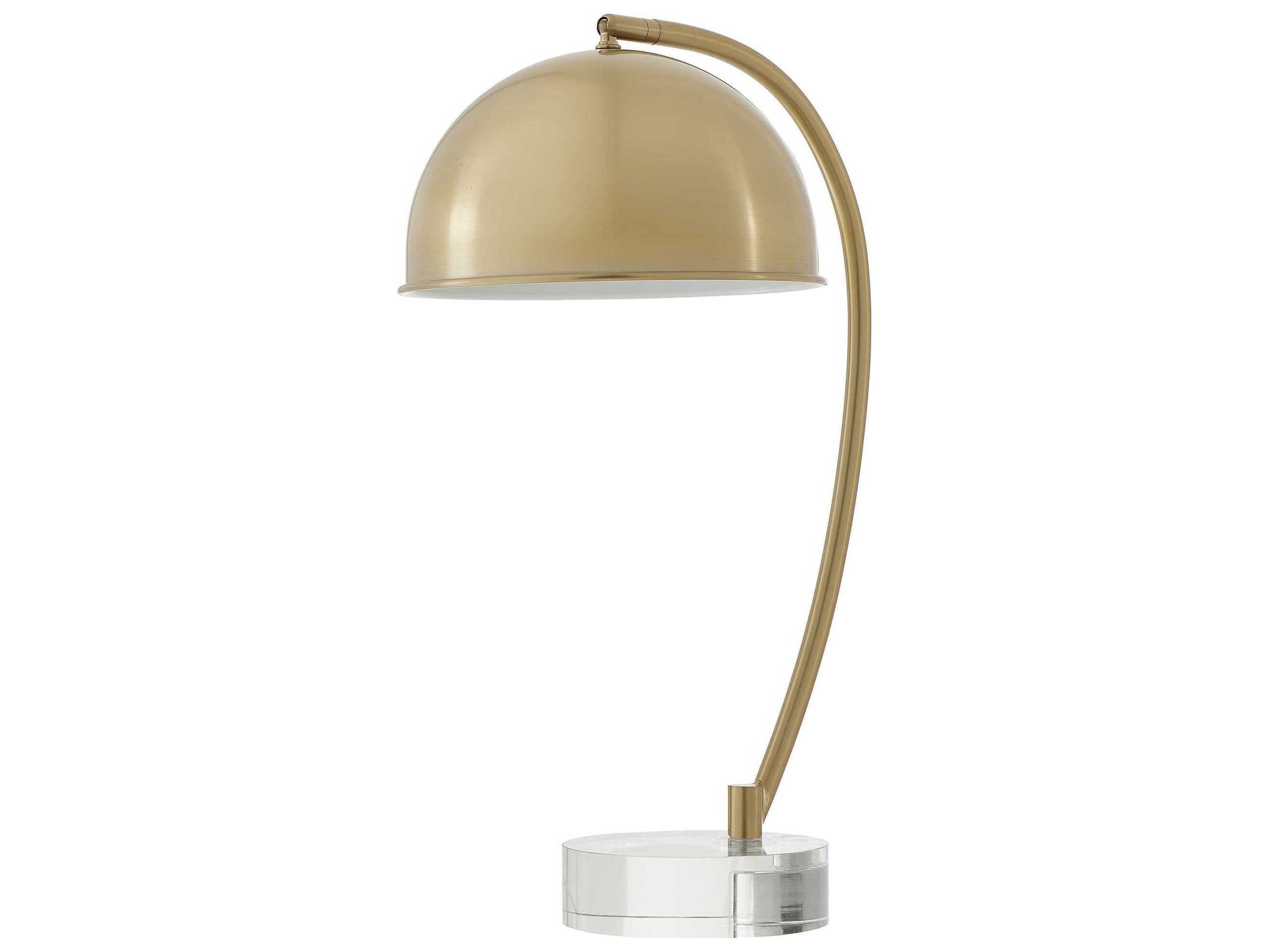 Uttermost Romani Antique Brass Desk Lamp