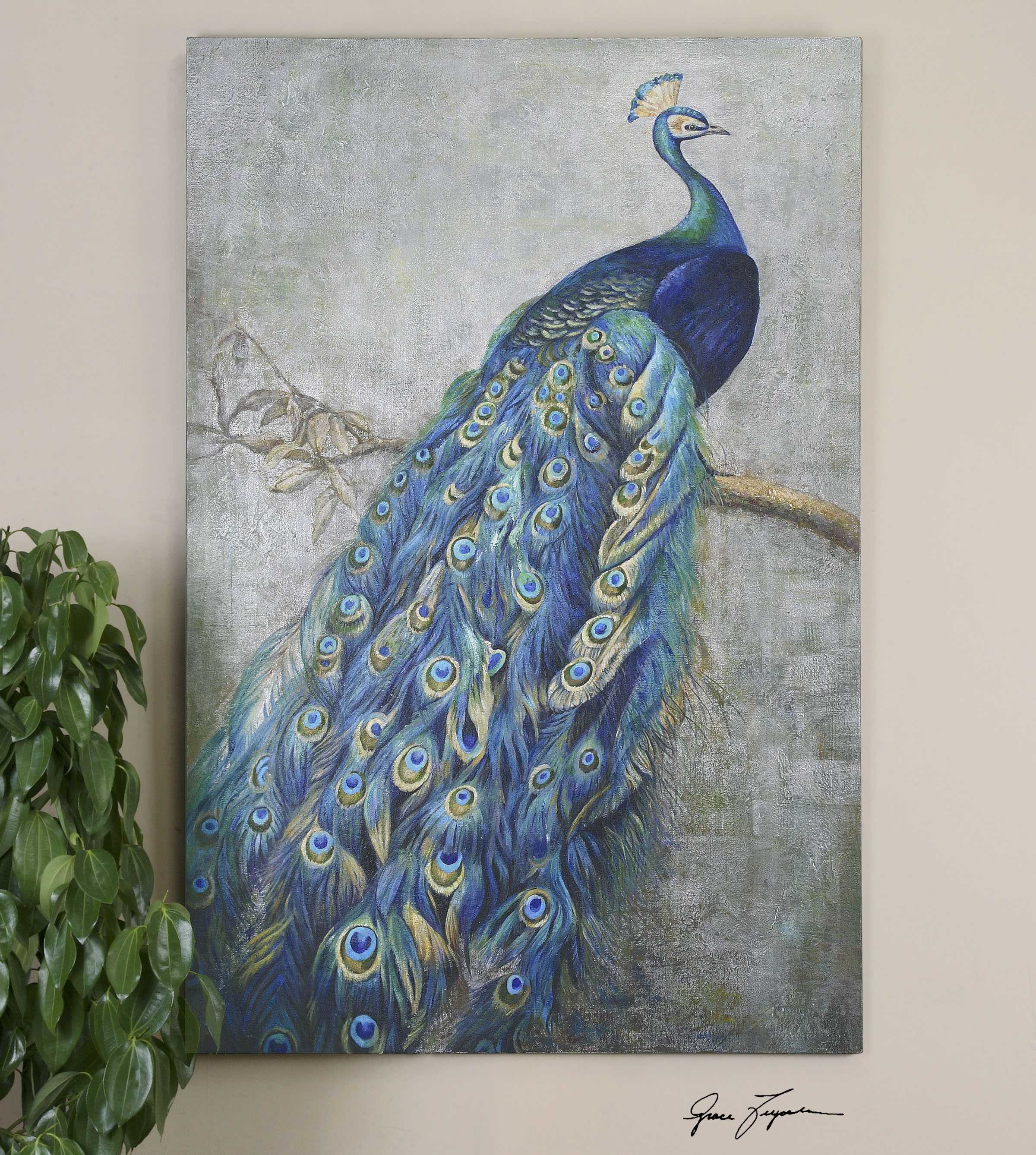 Uttermost Proud Papa Hand Painted Wall Art