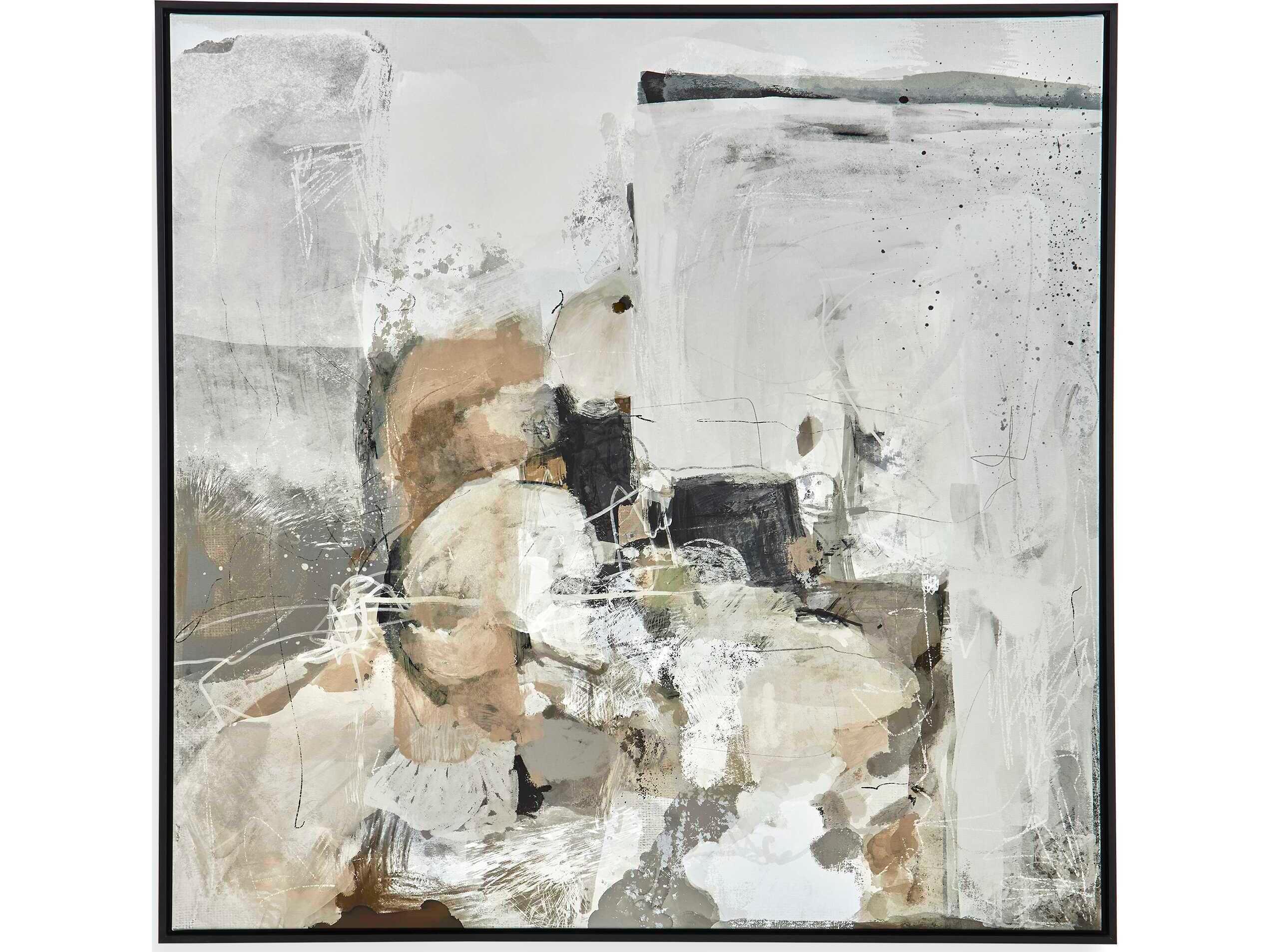 Uttermost Solace-I Abstract Art On Canvas