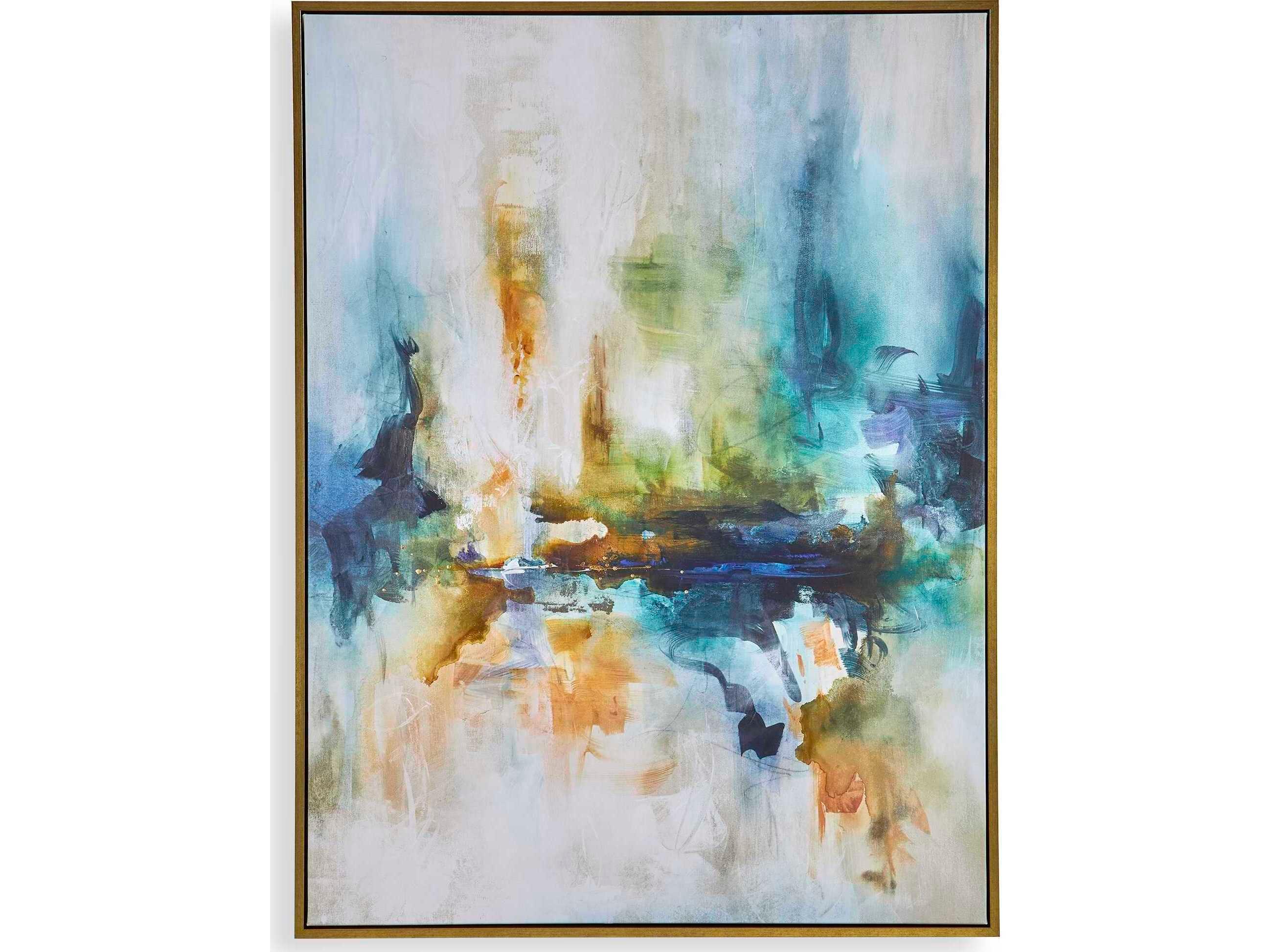 Uttermost Excursion Framed Abstract Art