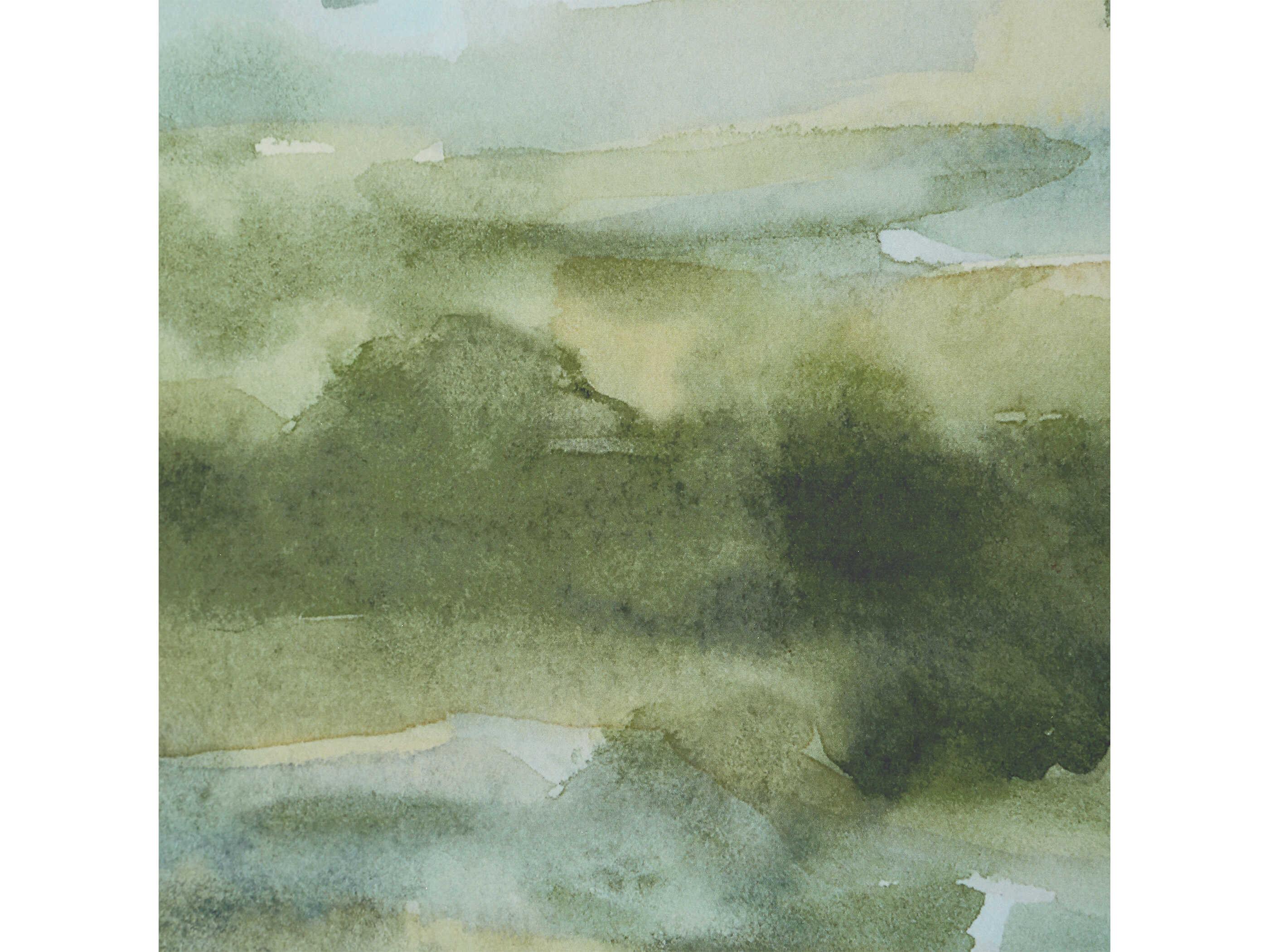 Uttermost Soft Sage Abstract Landscape Prints (Set of 2)