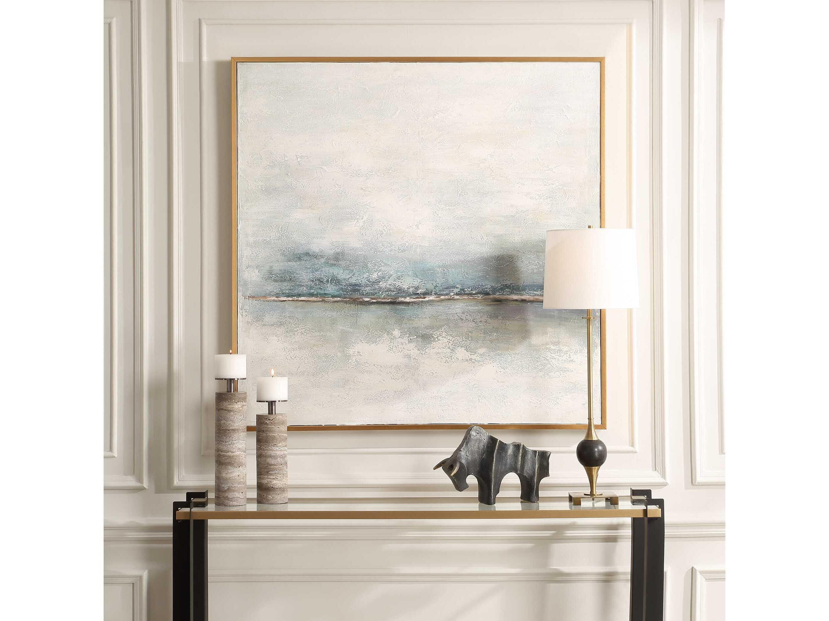 Uttermost Foggy Morning Abstract Art