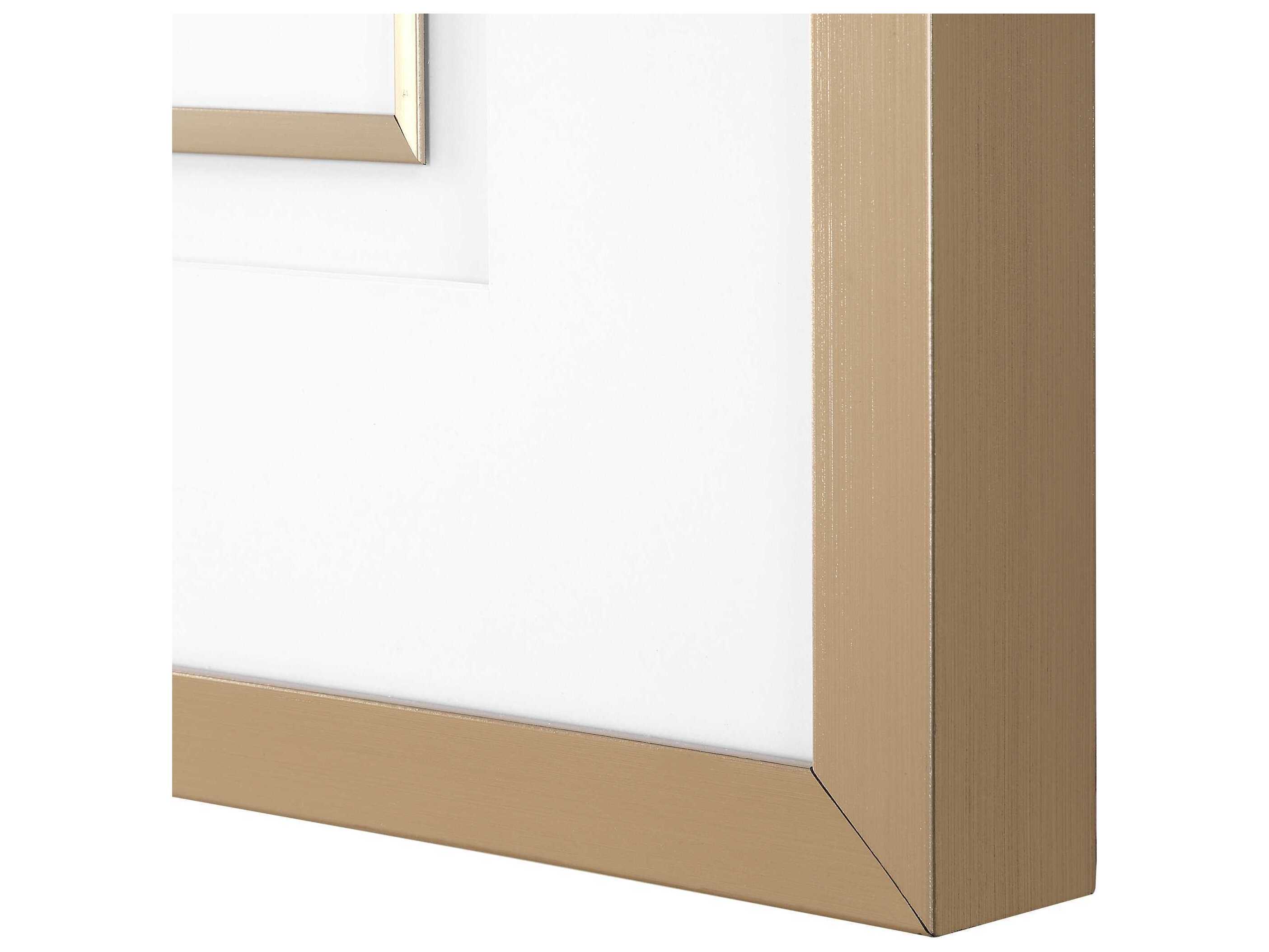 Uttermost Fiddle Head Leaf Botanical Prints Set or 4