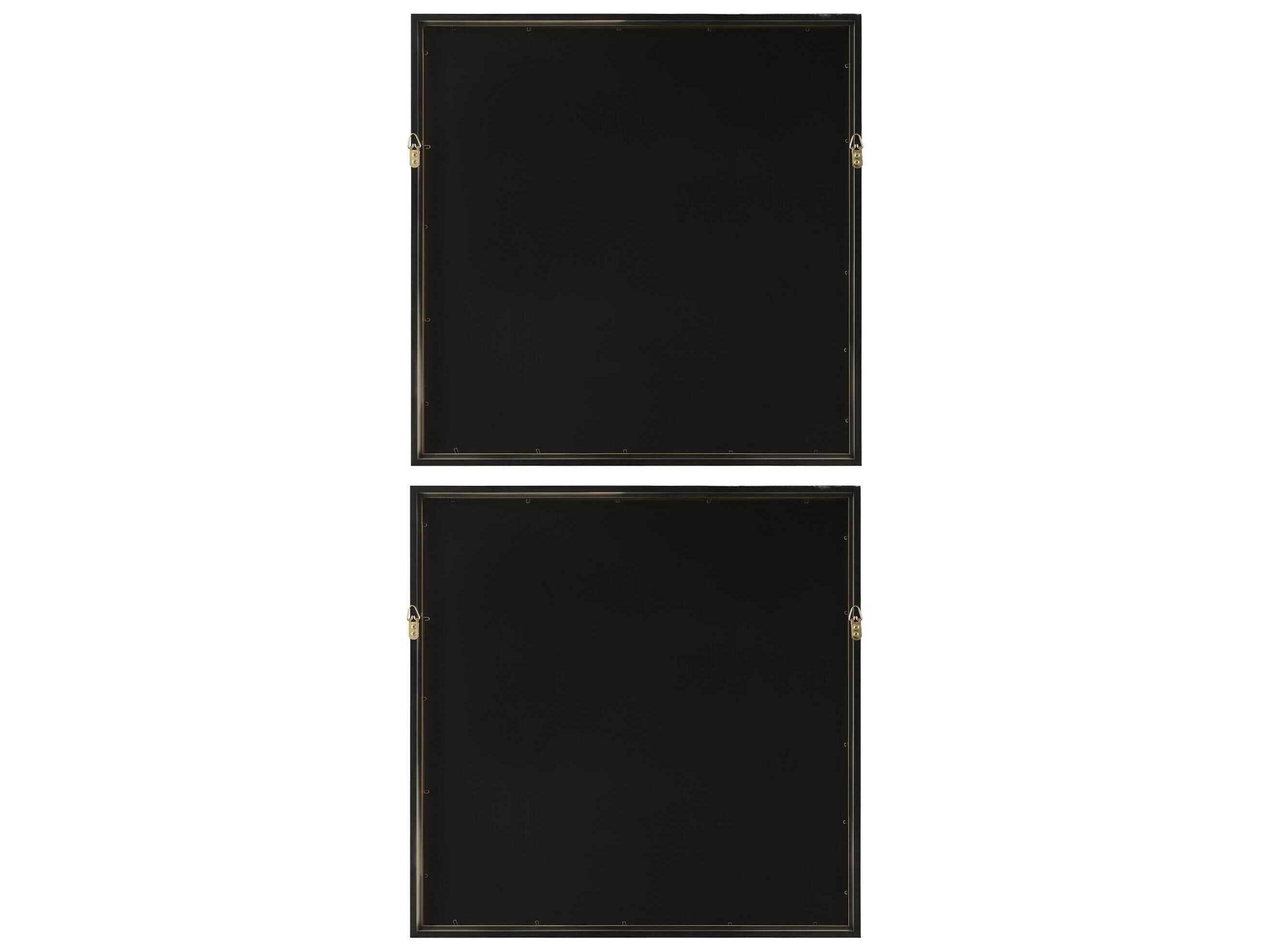 Uttermost So Golden Abstract Landscape Prints Set of 2