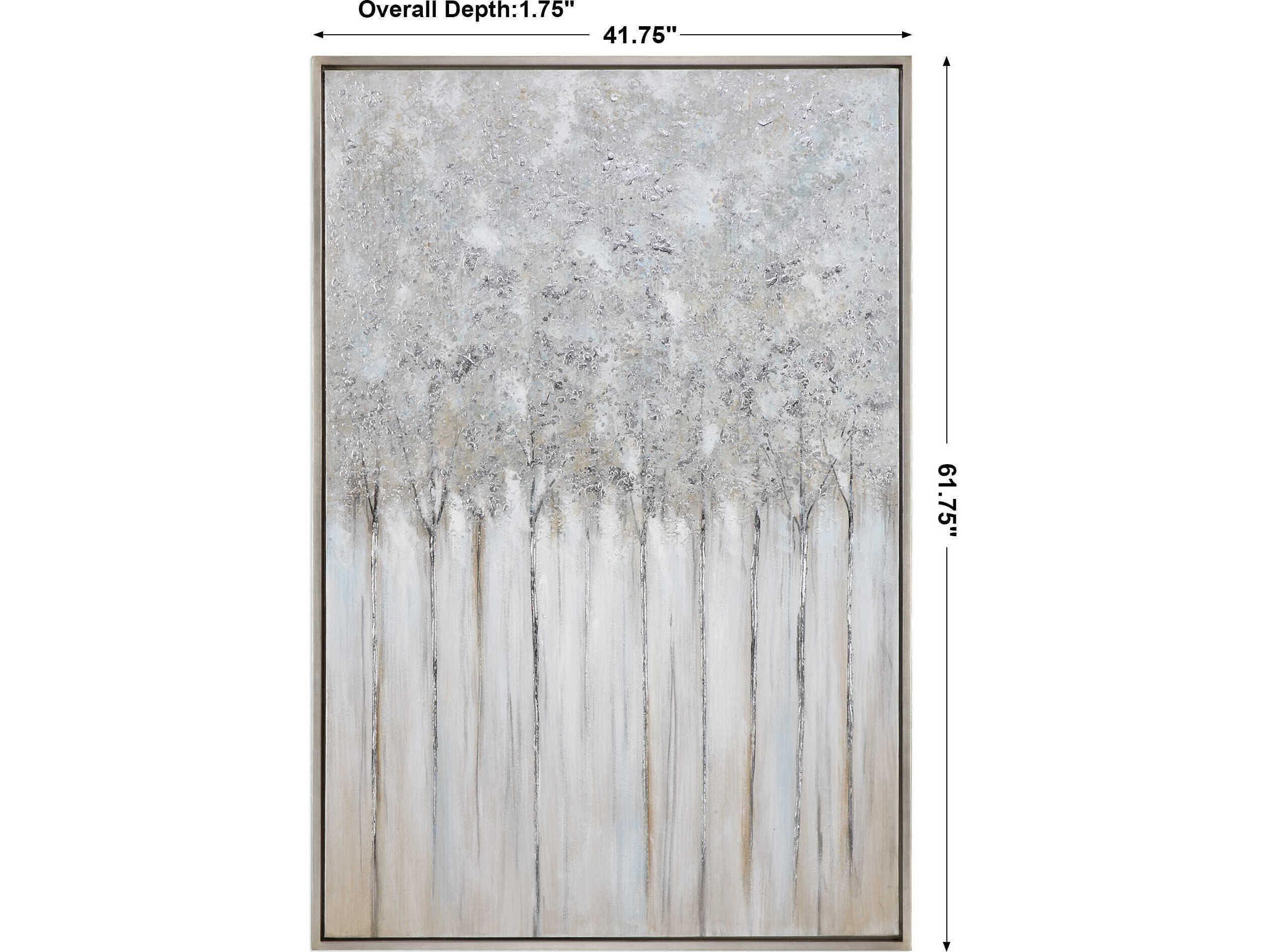 Uttermost Strength In Numbers Canvas Wall Art