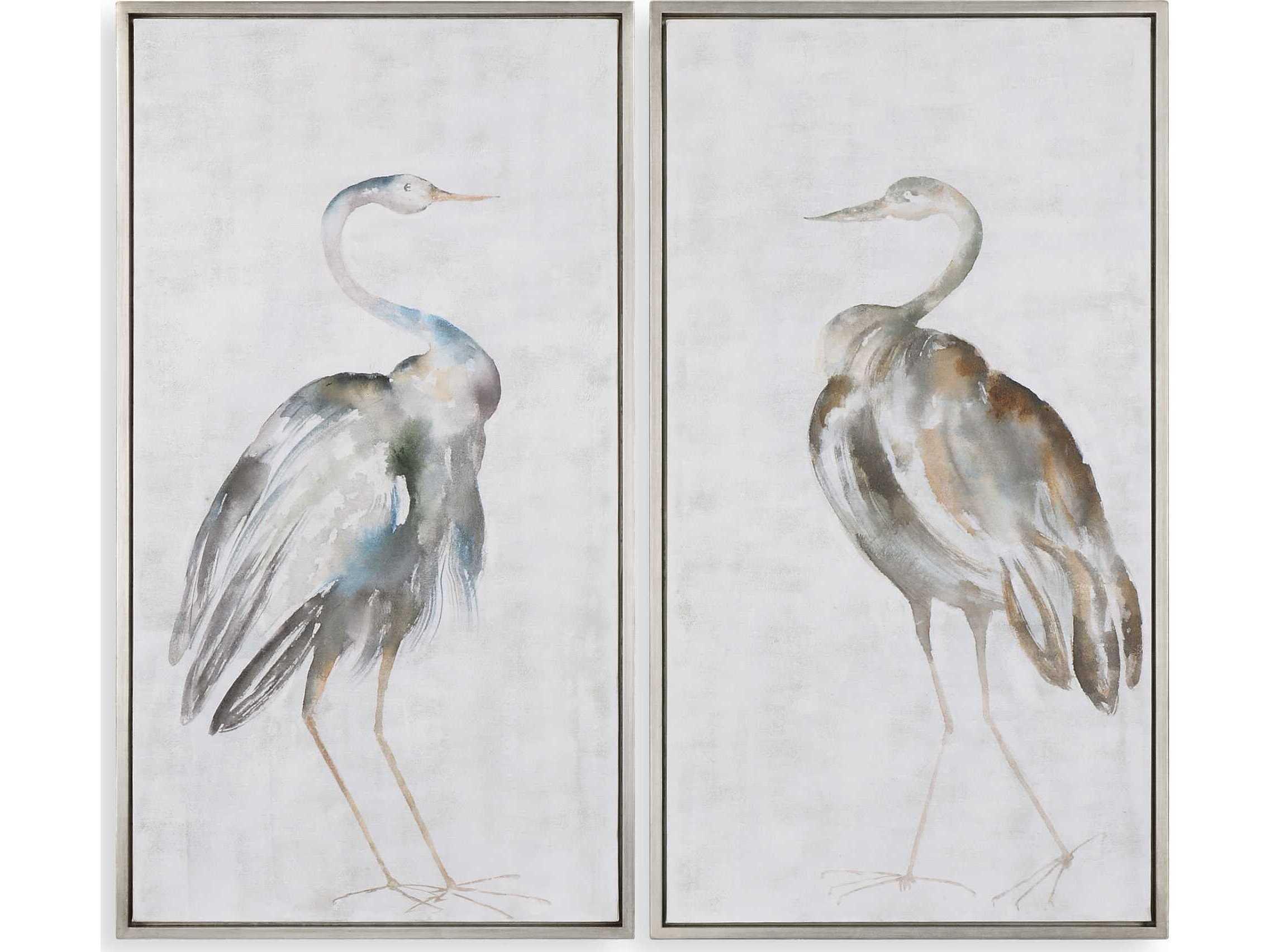 Uttermost Summer Birds Canvas Wall Art