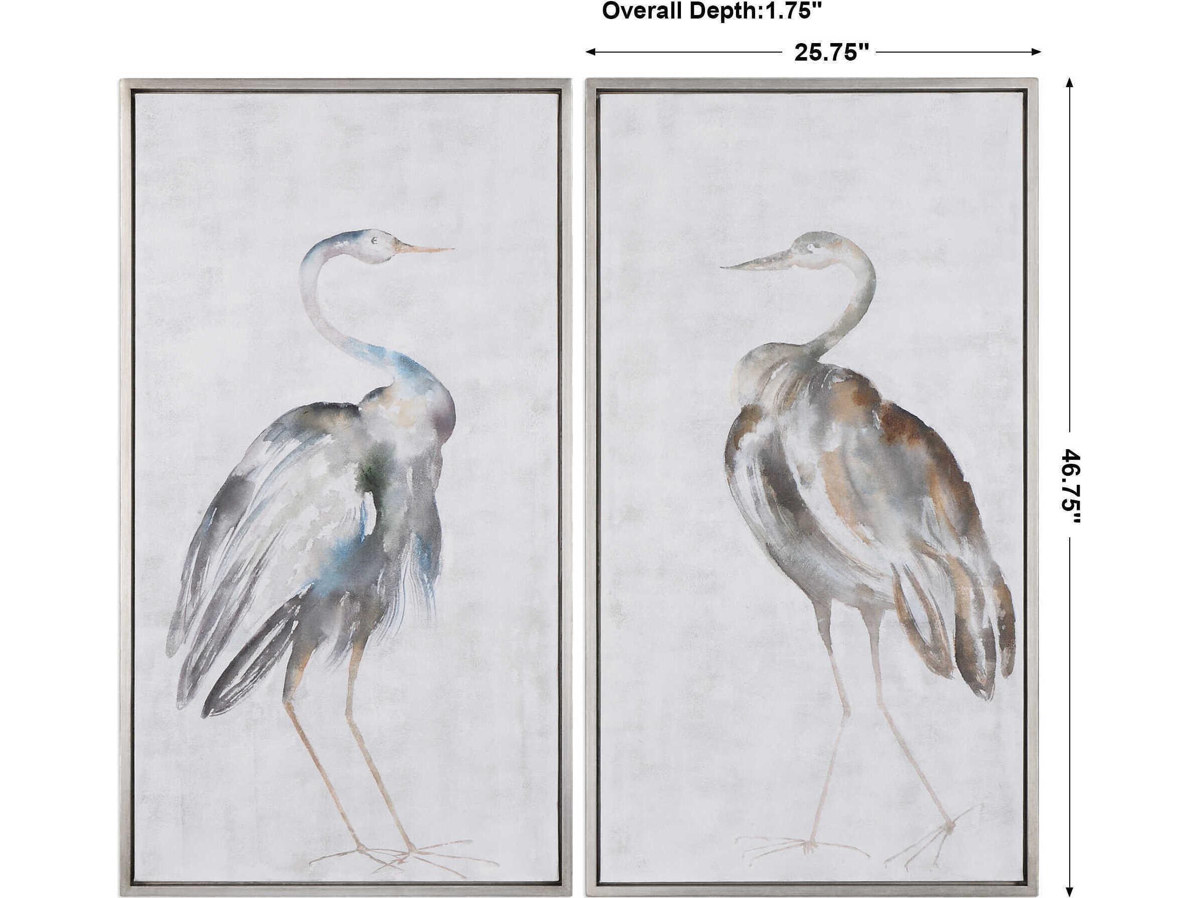 Uttermost Summer Birds Canvas Wall Art