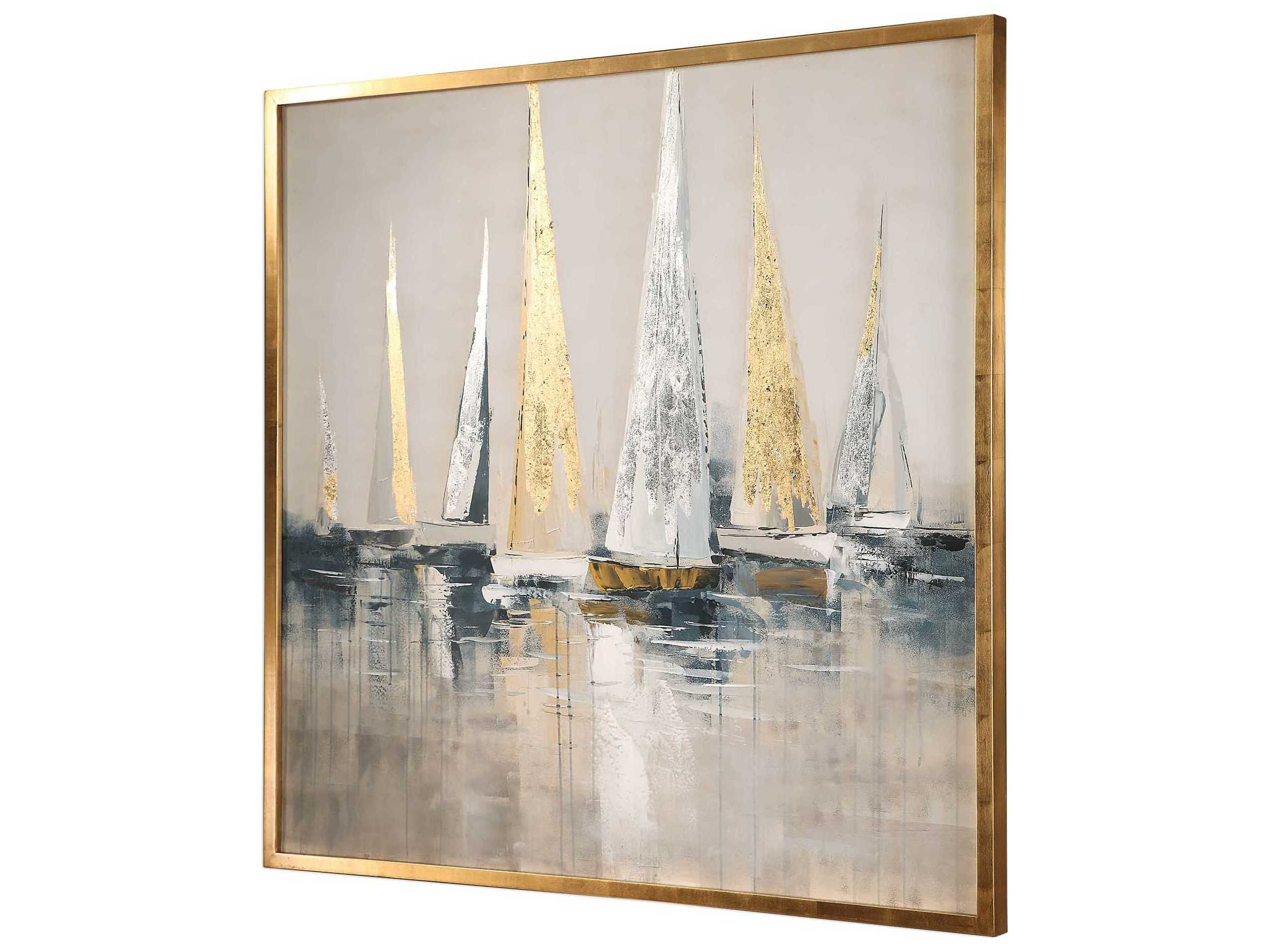 Uttermost Regatta Canvas Wall Art