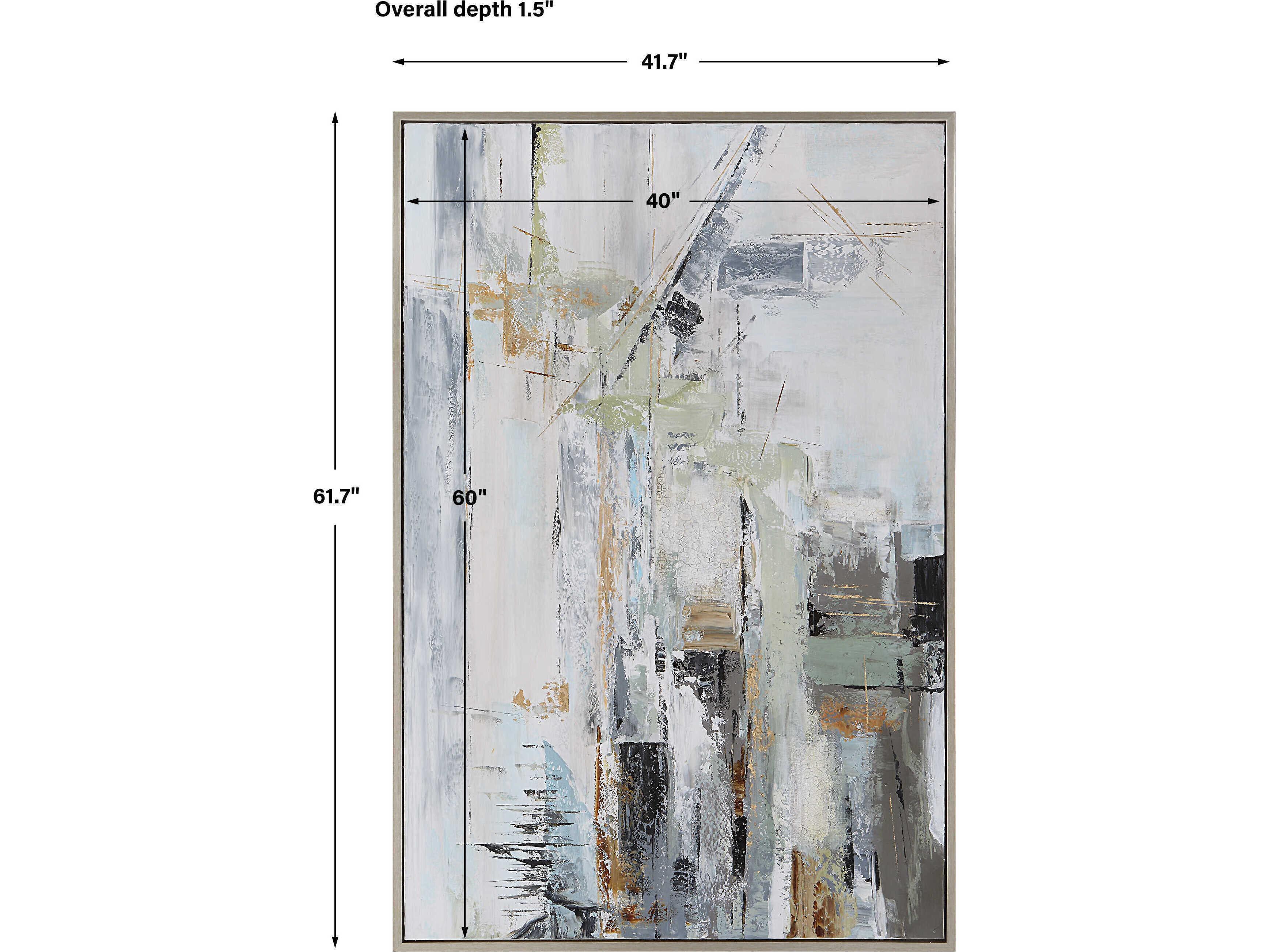 Uttermost Natural Springs Hand Painted Canvas Wall Art