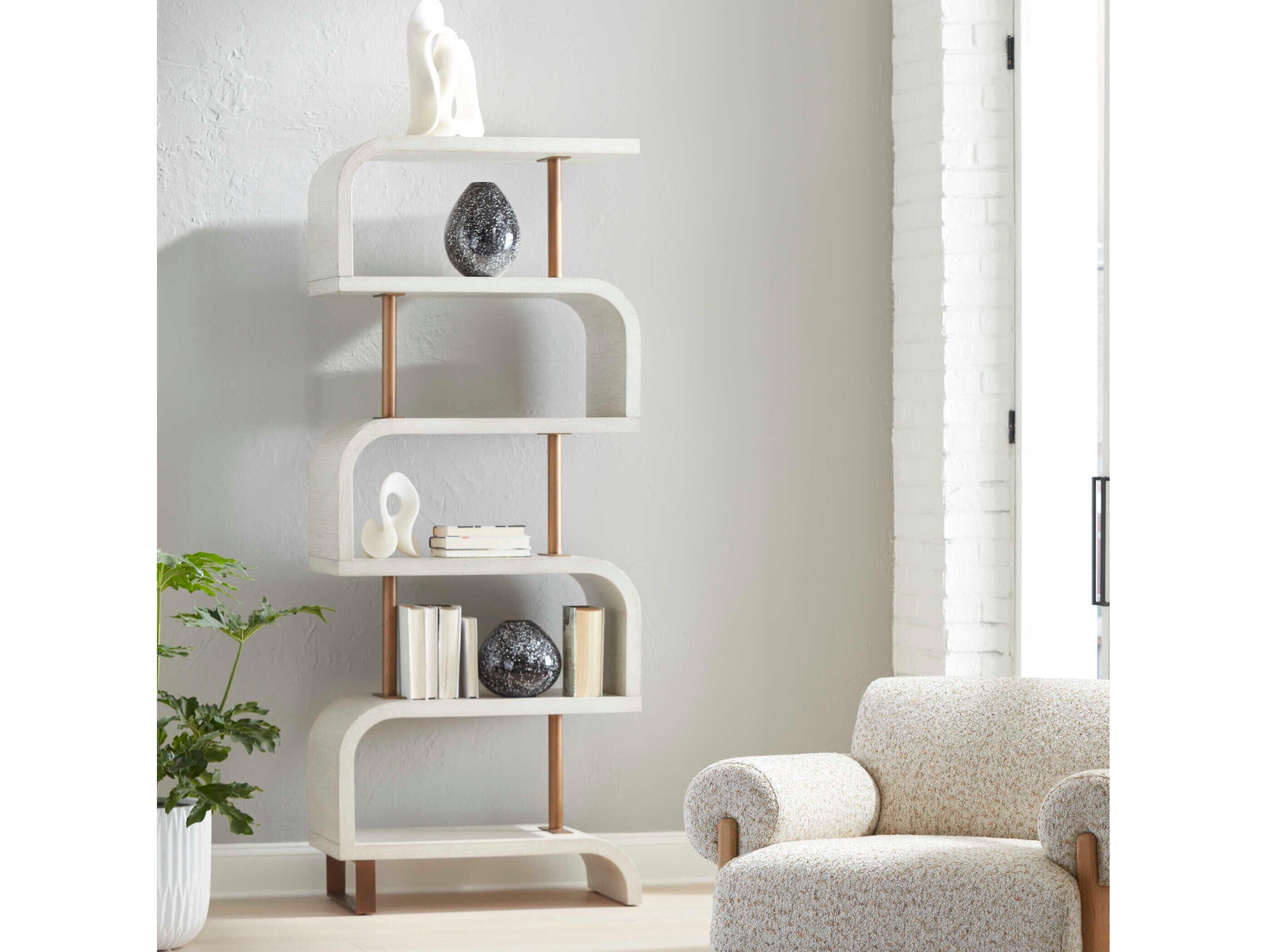 Uttermost Bia Modern White Etagere