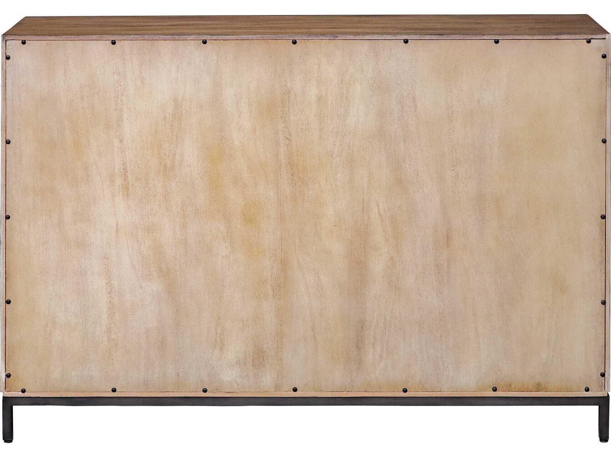 Uttermost Paltrow 48" Burlwood Natural Sideboard