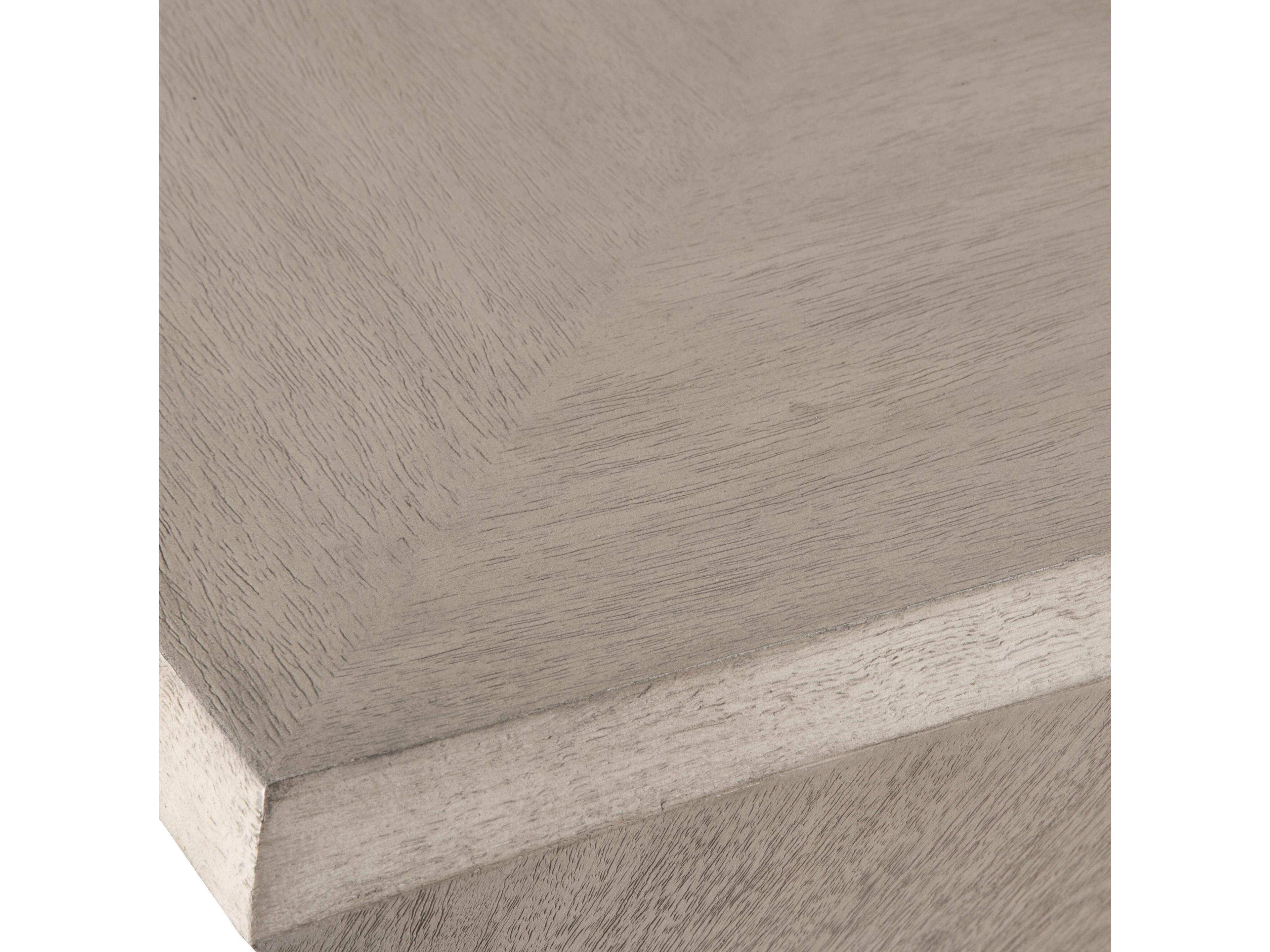 Uttermost Collins Square Wood Light Gray Coffee Table