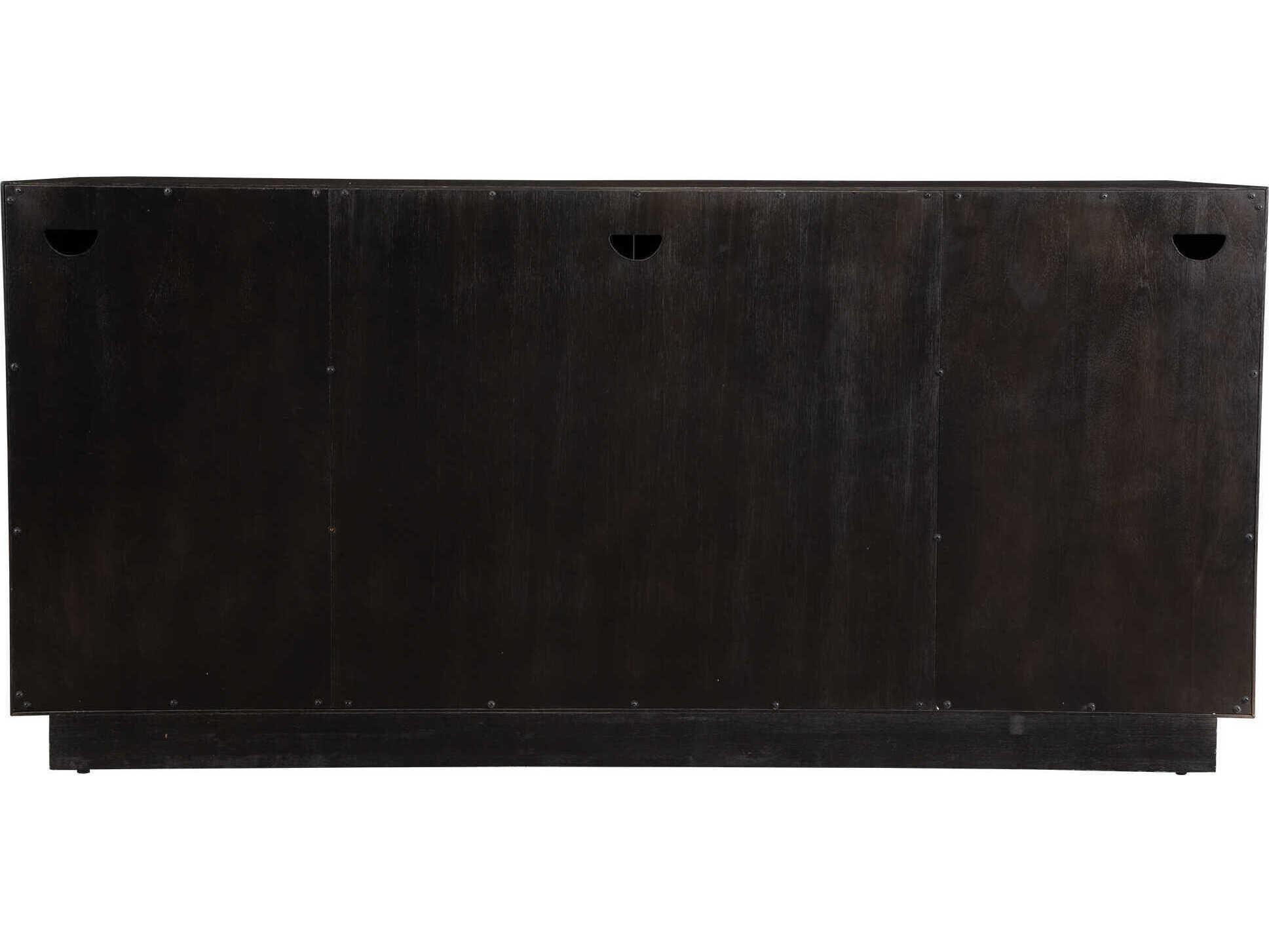 Uttermost 68" Oak Wood Natural Faulkner Sideboard