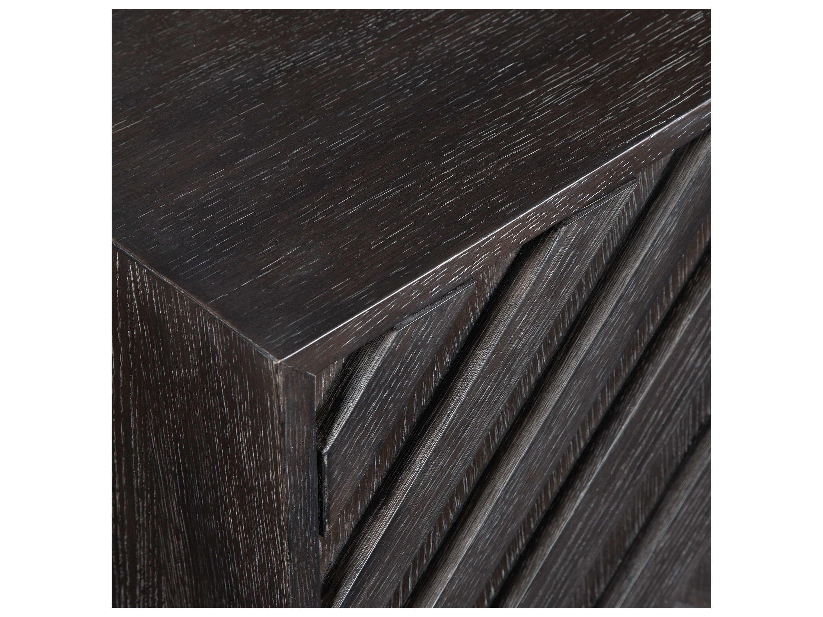 Uttermost 68" Oak Wood Natural Faulkner Sideboard