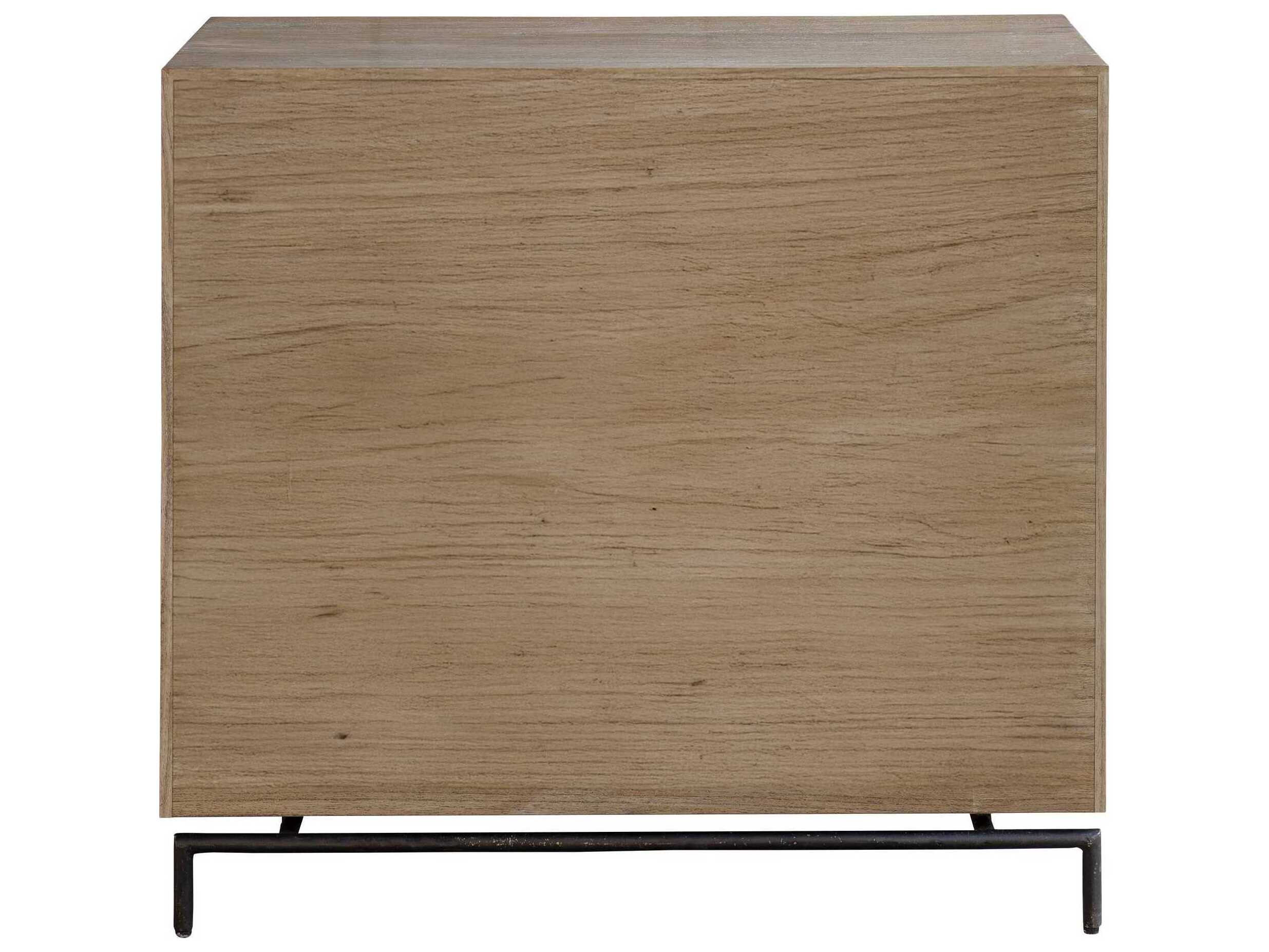 Uttermost Millard 4-Drawers Brown Mindi Wood Dresser