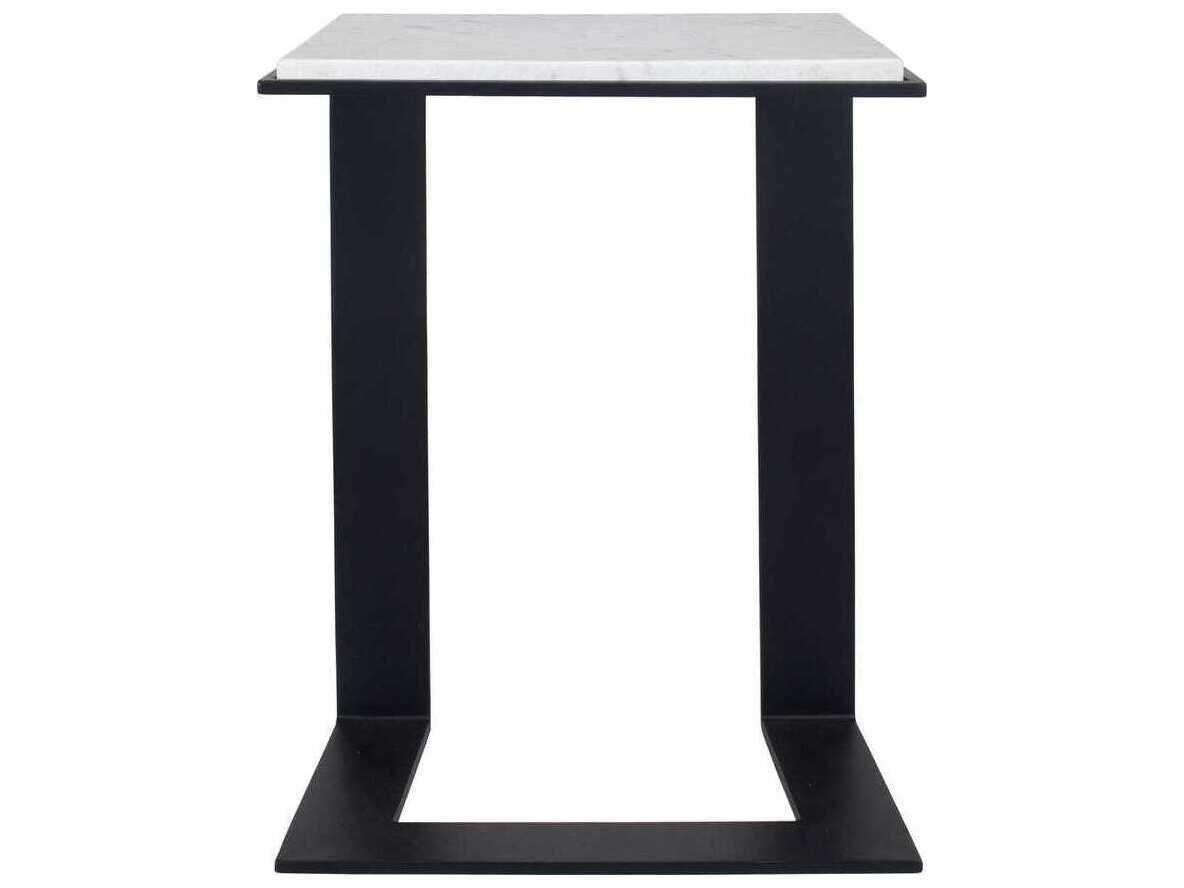 Uttermost Kenora Rectangular Marble End Table