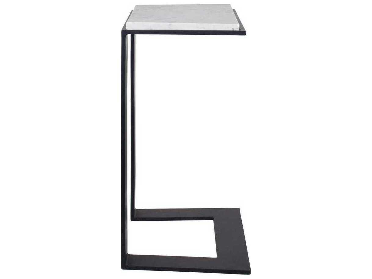 Uttermost Kenora Rectangular Marble End Table
