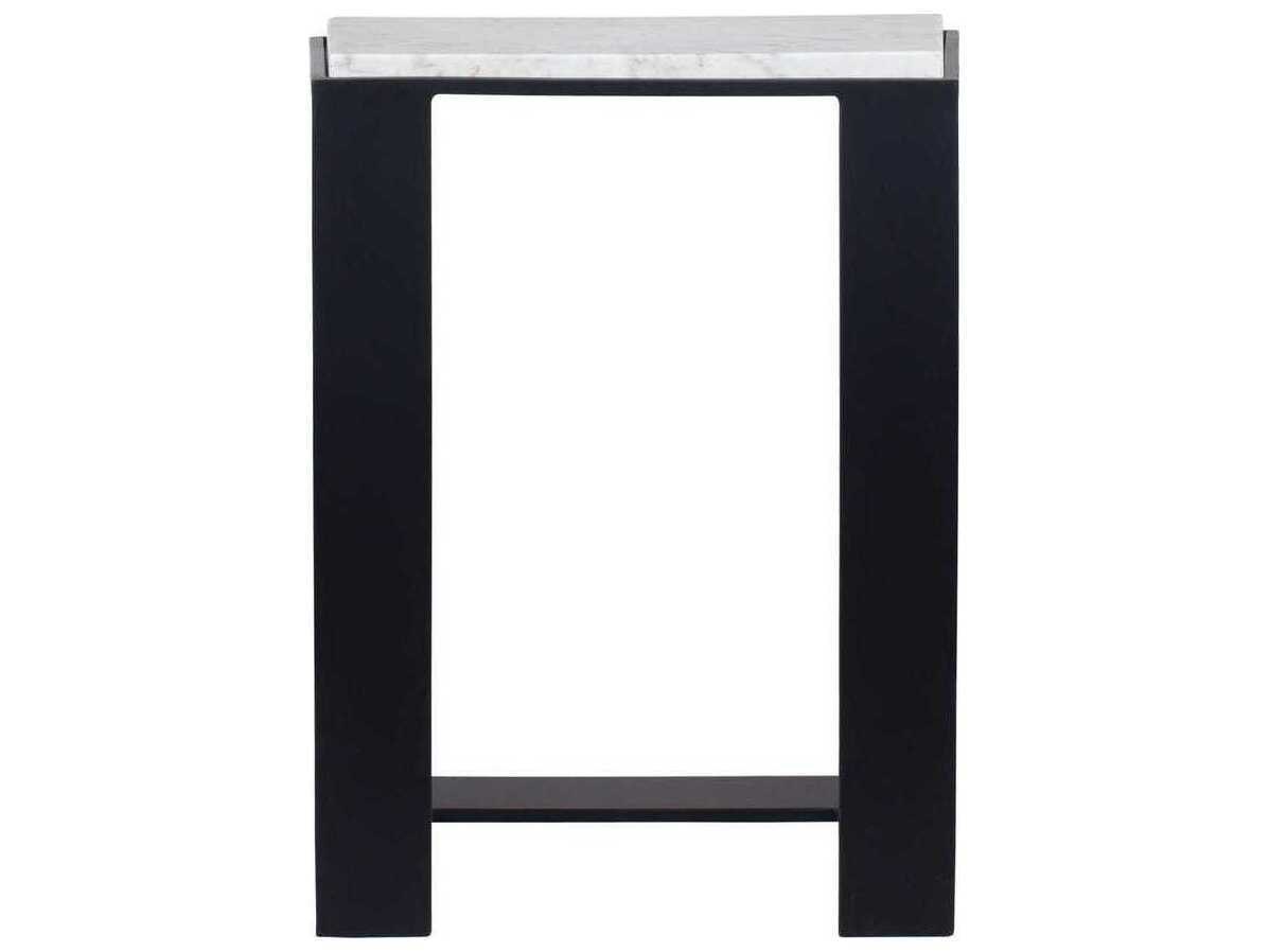 Uttermost Kenora Rectangular Marble End Table